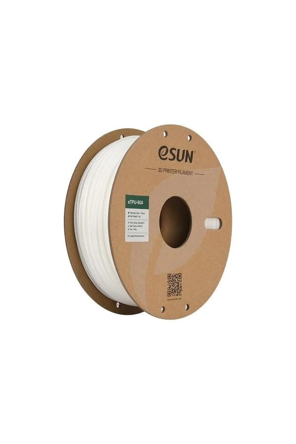 eSUN eTPU-95A Filament - Beyaz