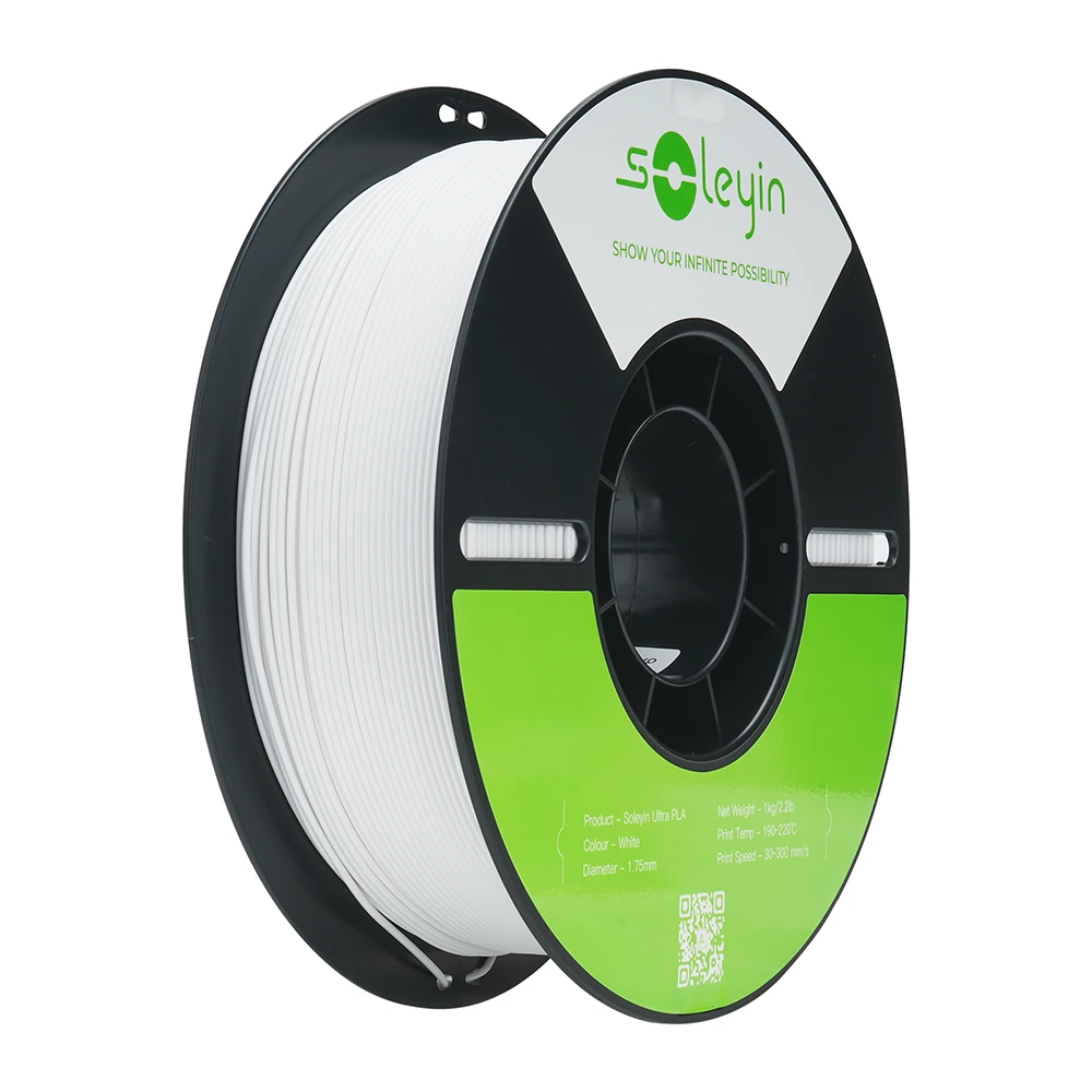 Creality Soleyin Ultra PLA Filament White 1.75 mm 1 kg gerçek ürün görseli