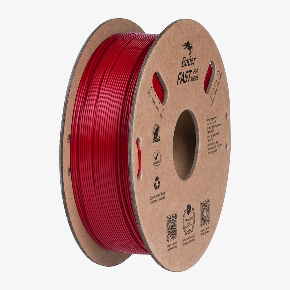 Creality Ender Fast PLA Filament 1.75mm 1kg - Ateş Kırmızısı