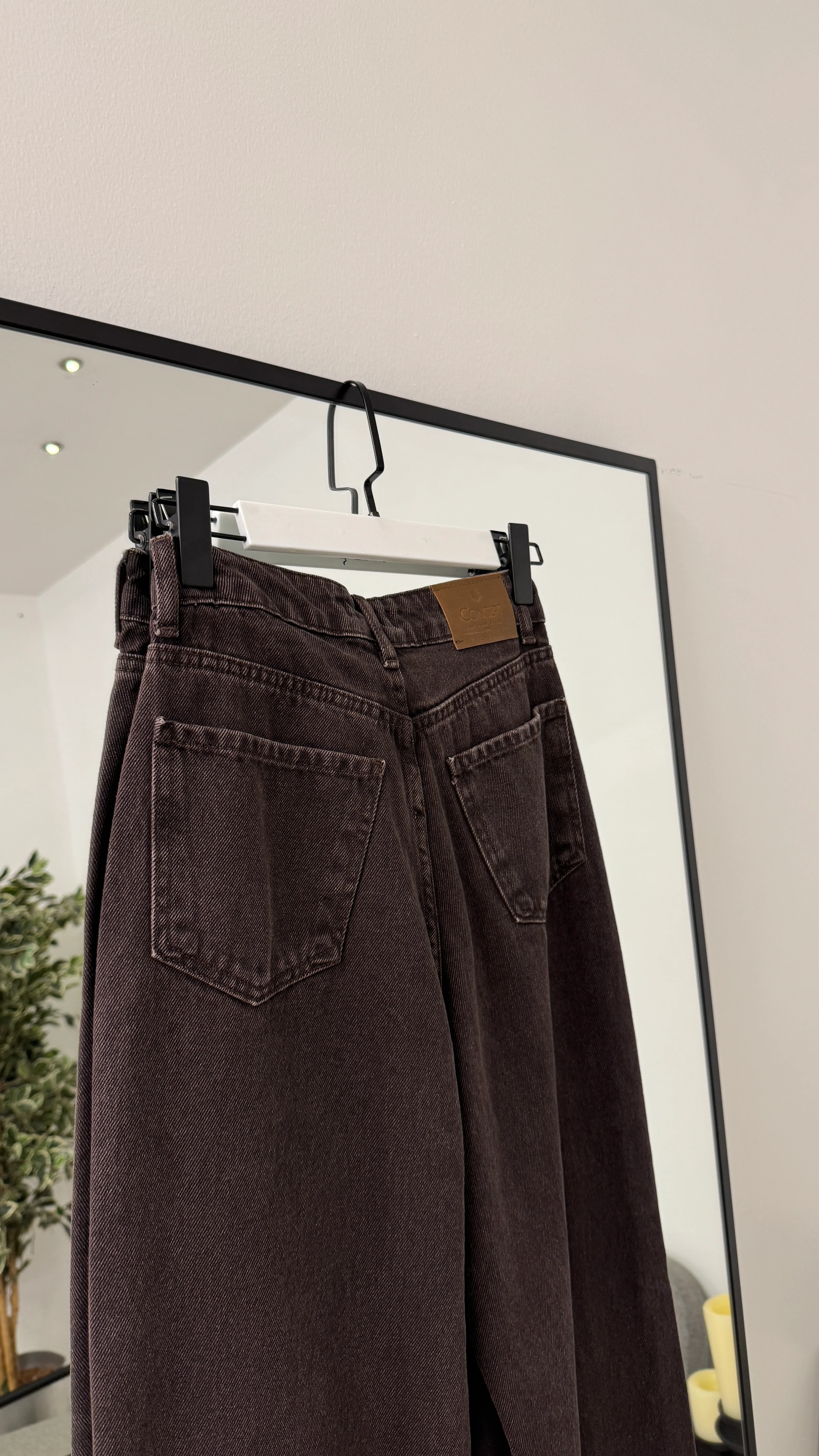 Kahve Denim Pantolon