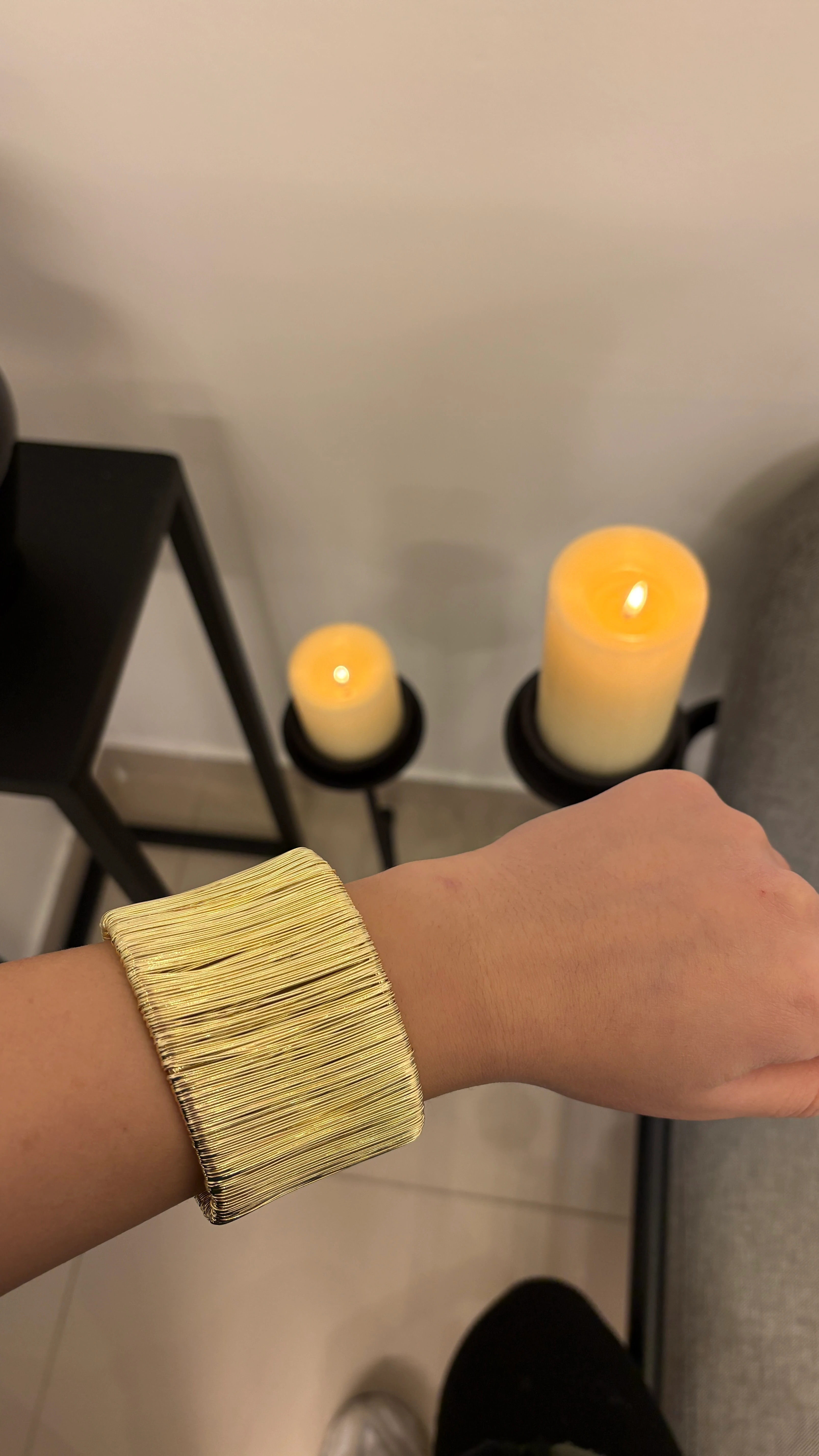 Gold Tel Sarma Bileklik