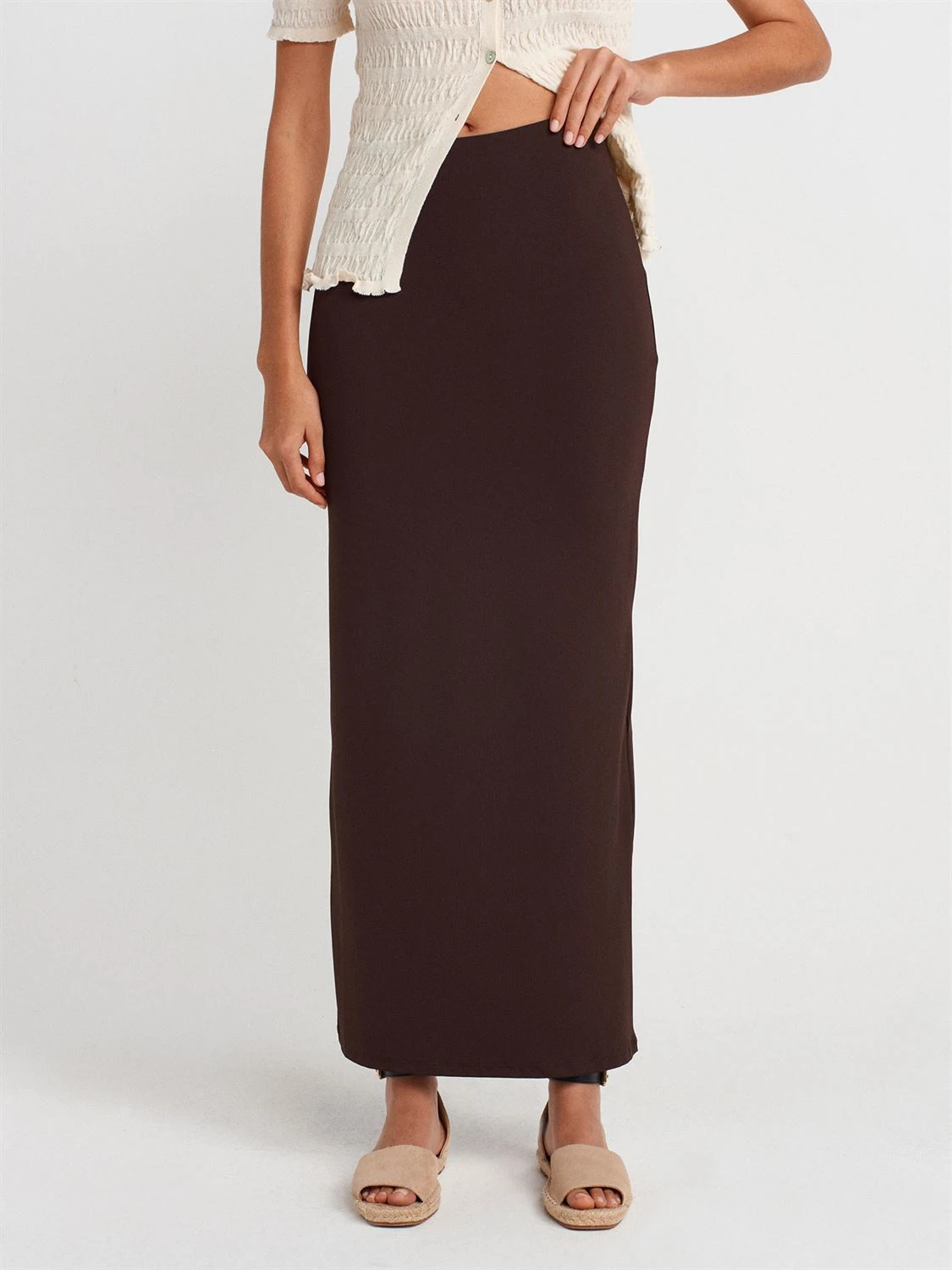 Poliamid Etek /Kahve