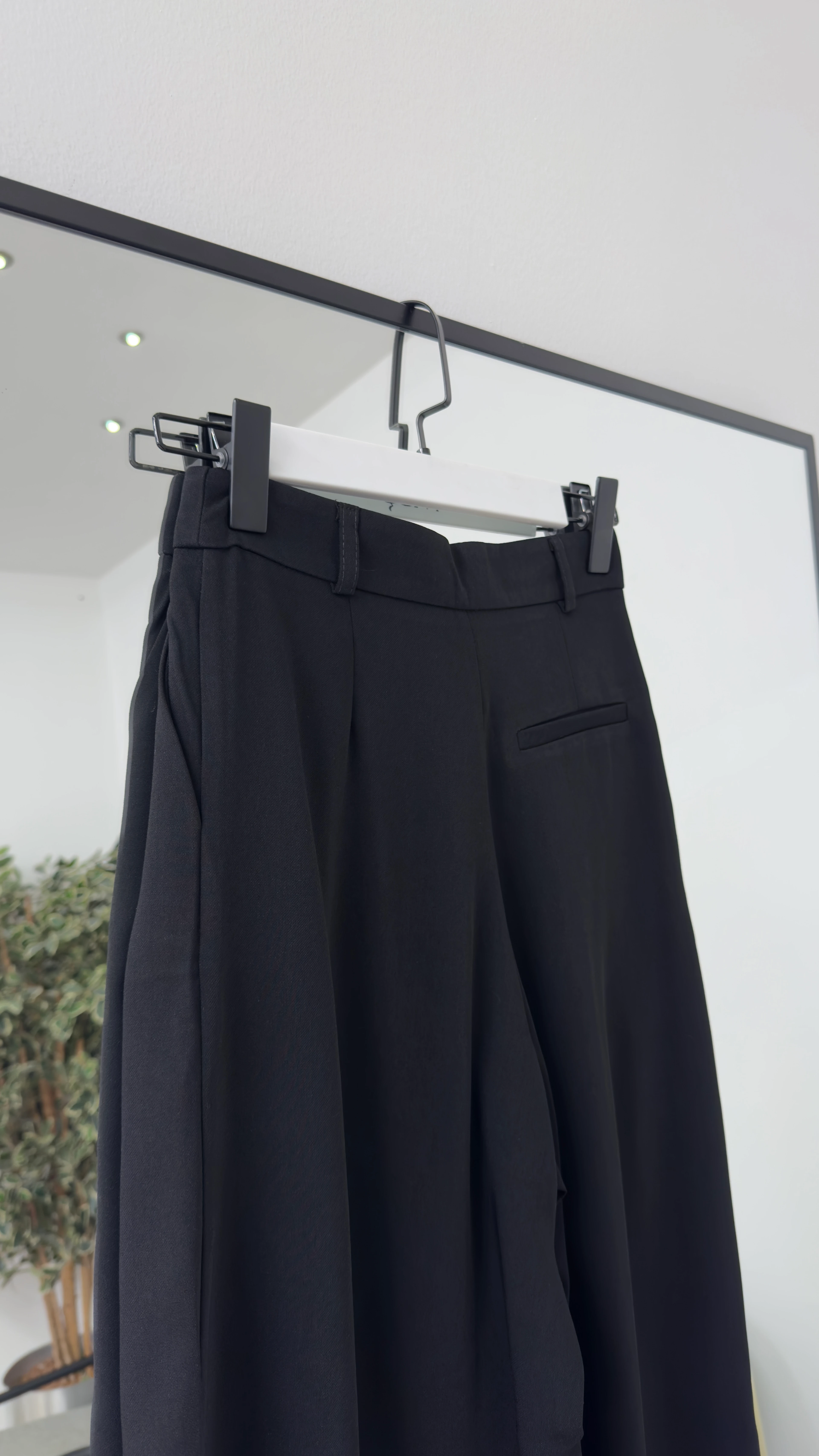 Palazzo Pantolon /Siyah-Kahve