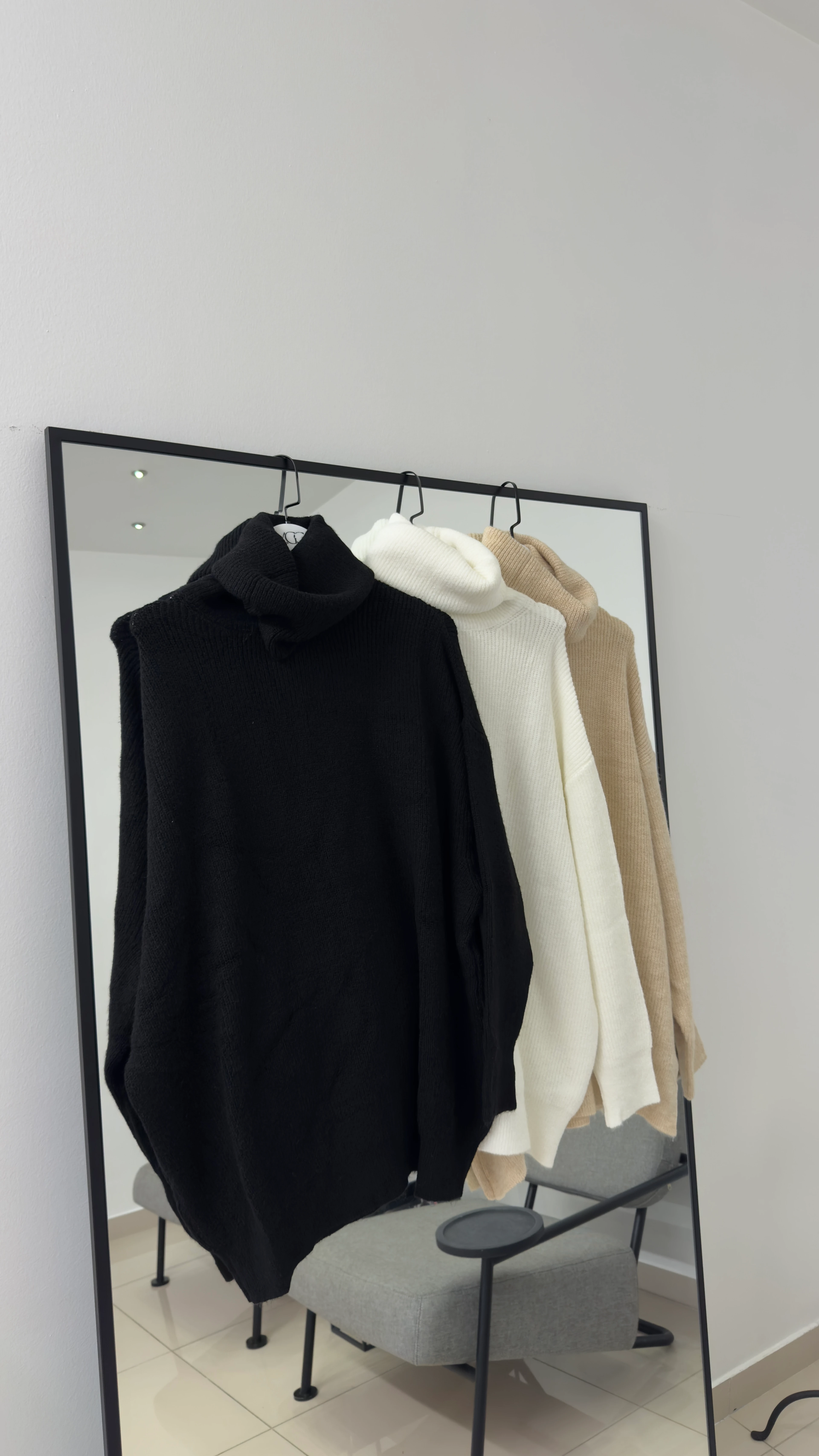 Balıkçı Yaka Geniş Kazak