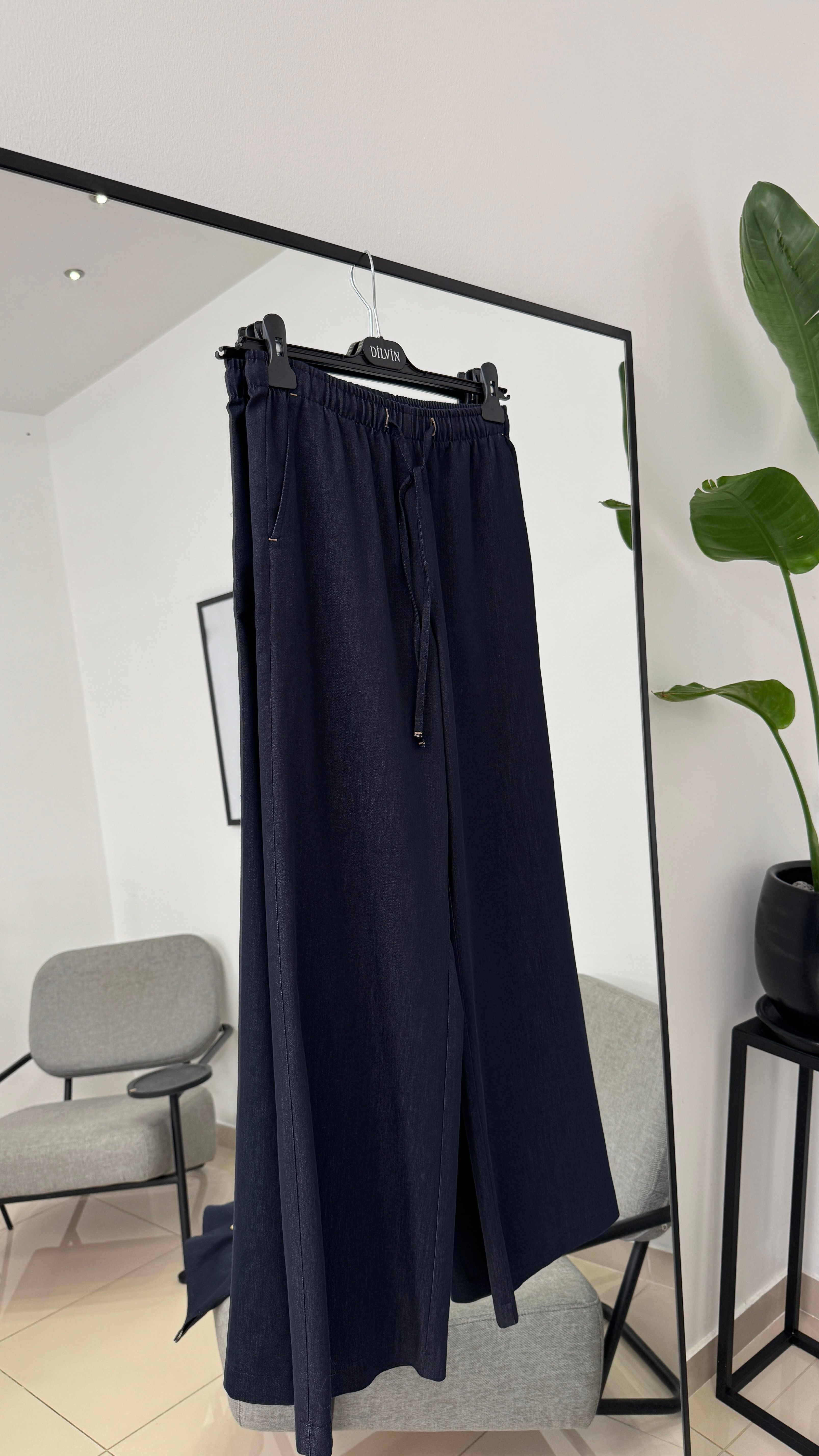 Lacivert Jean Pantolon