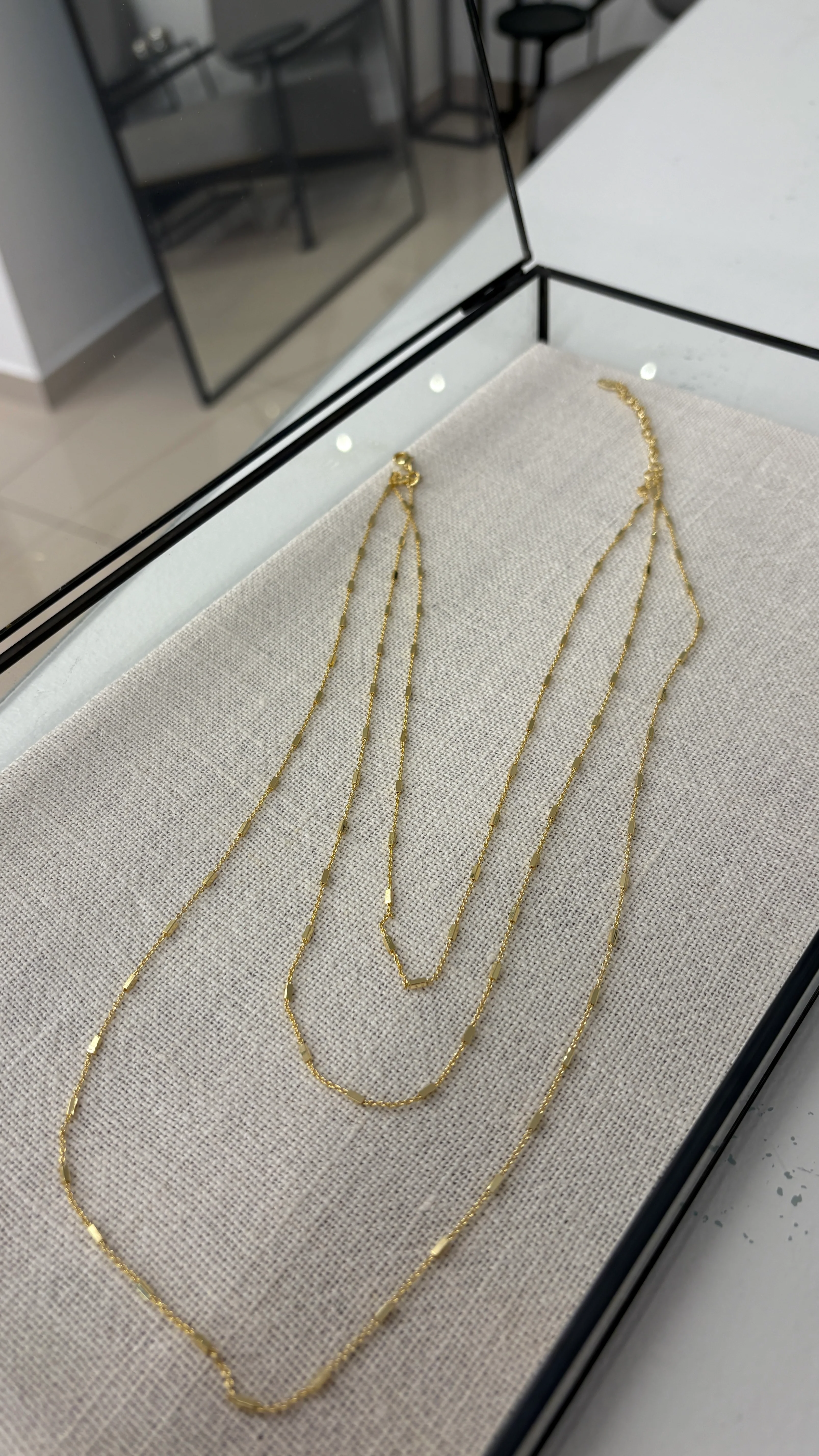 3'lü Kombin Kolye ( 14 ayar altın kaplama)