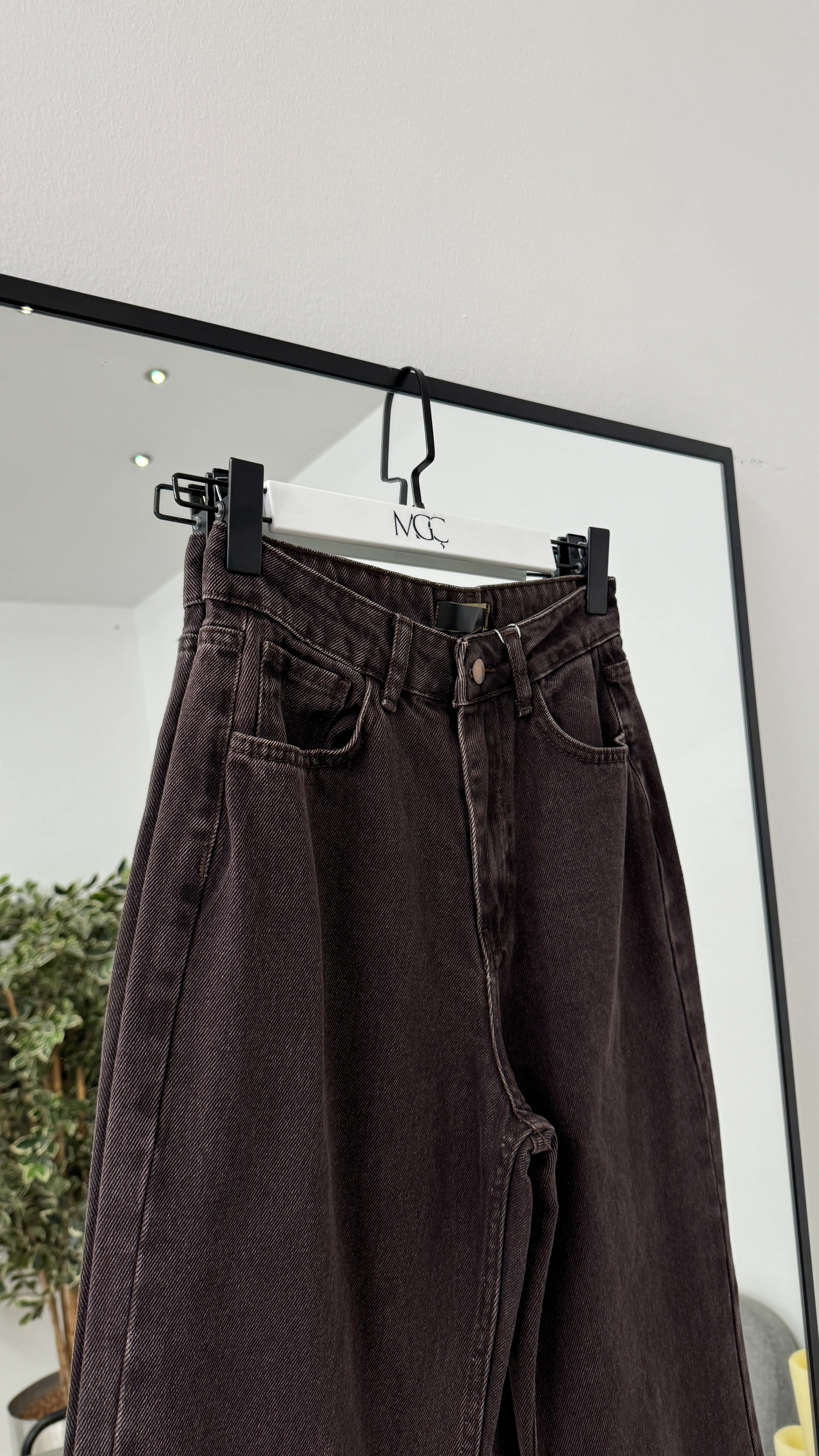 Kahve Denim Pantolon