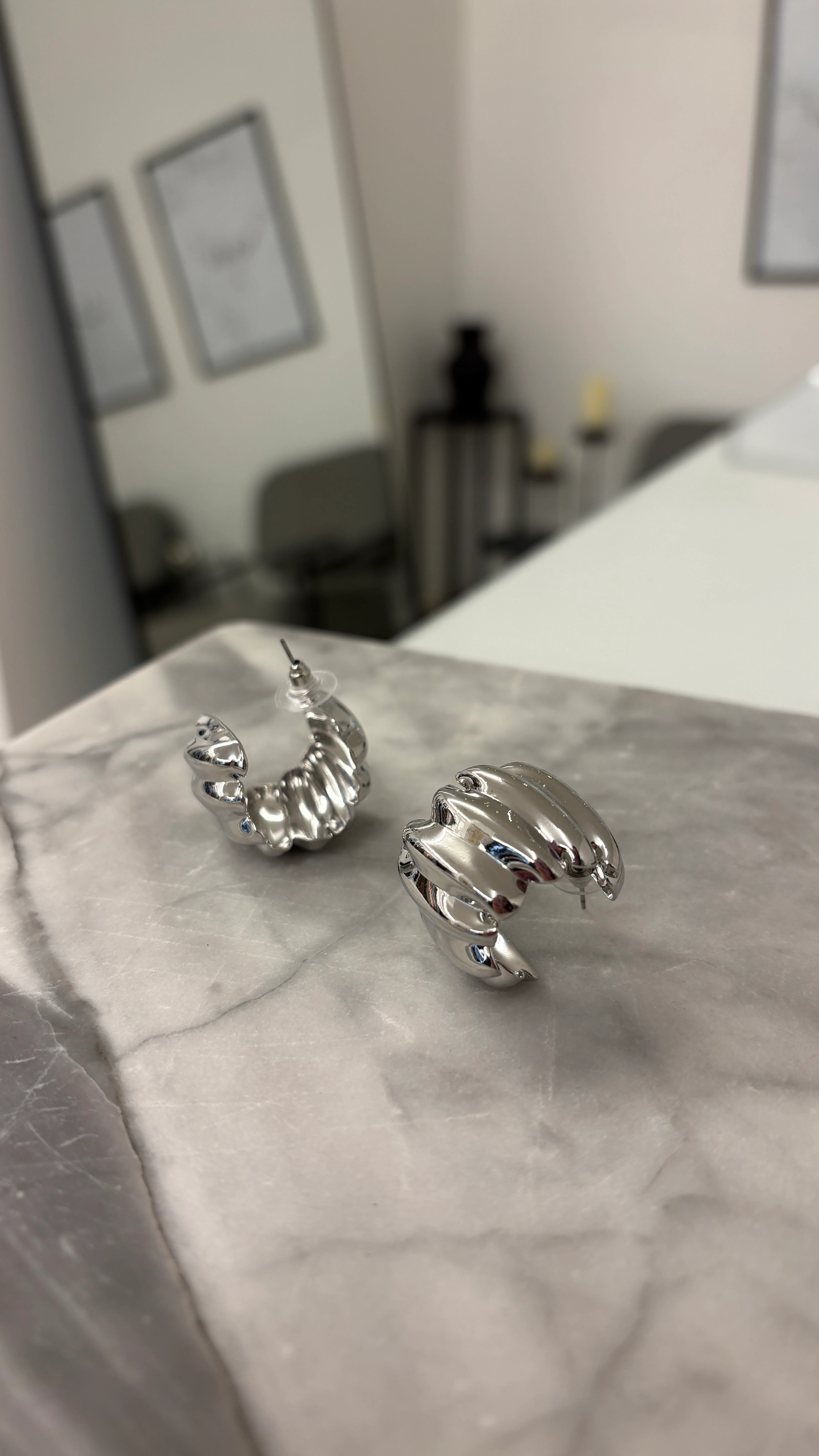 Gümüş Vintage Küpe