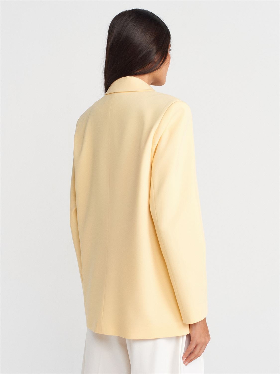 Sarı Blazer Ceket