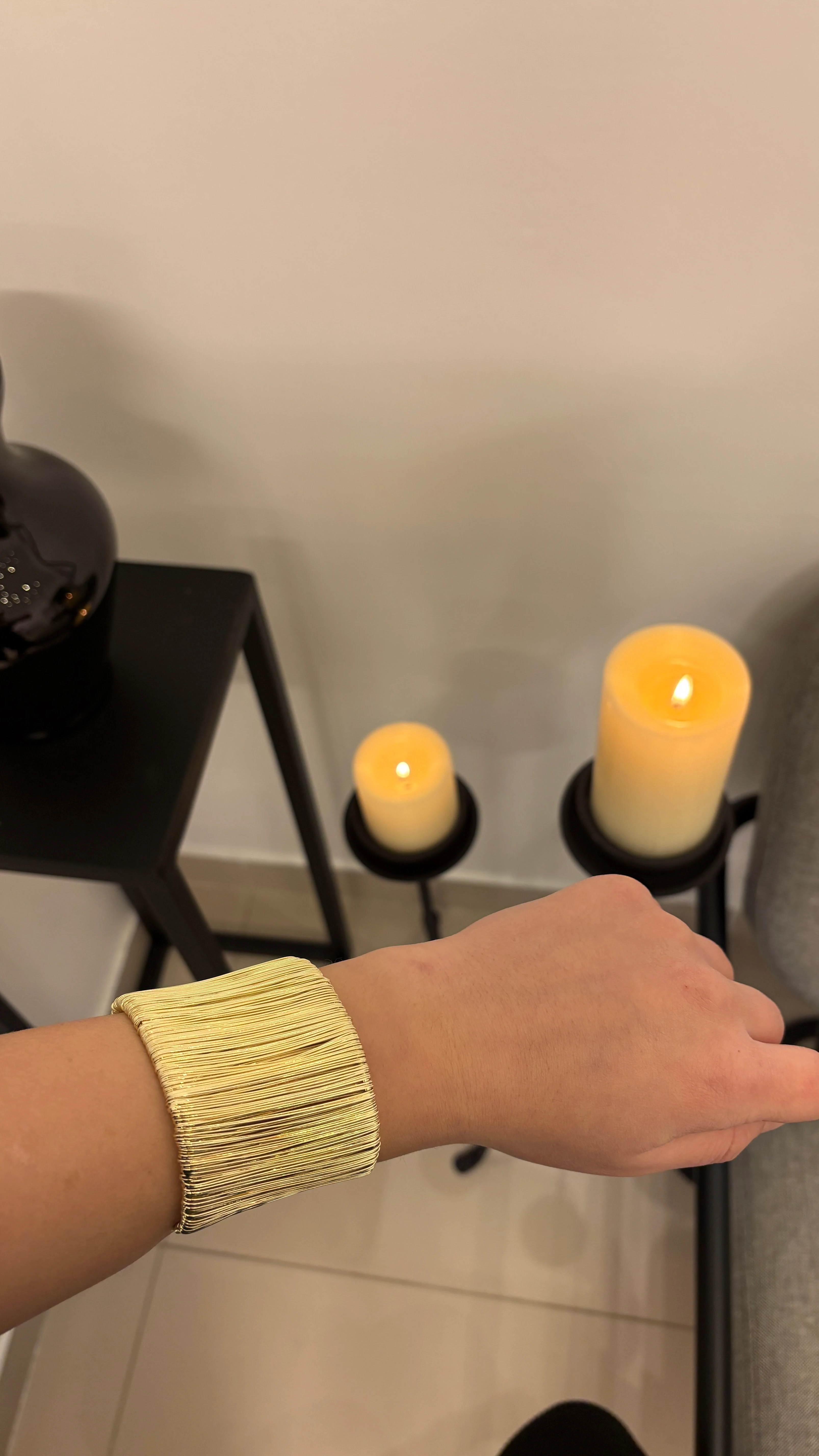 Gold Tel Sarma Bileklik