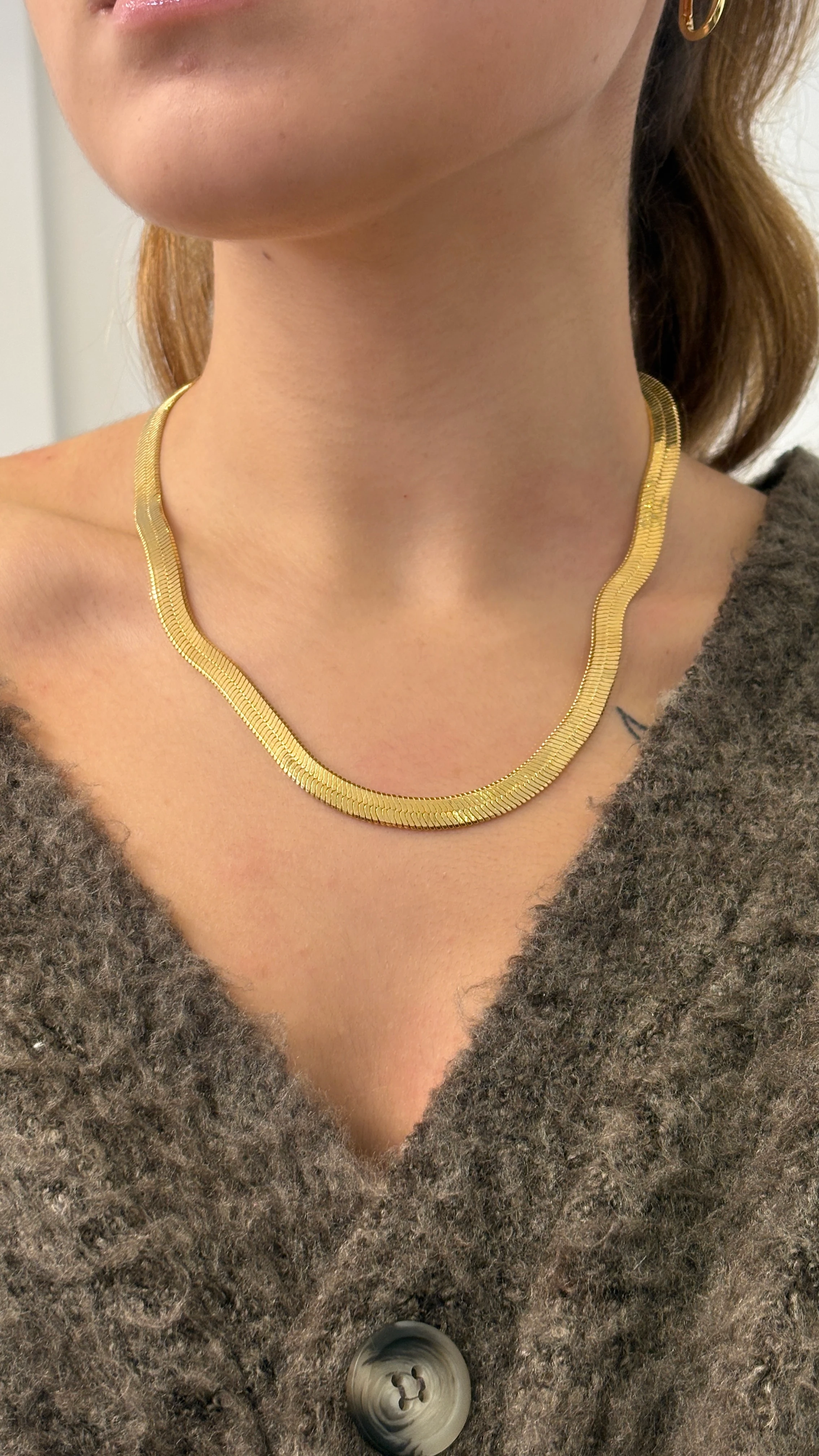 İtalyan Ezmesi Kolye (çelik)