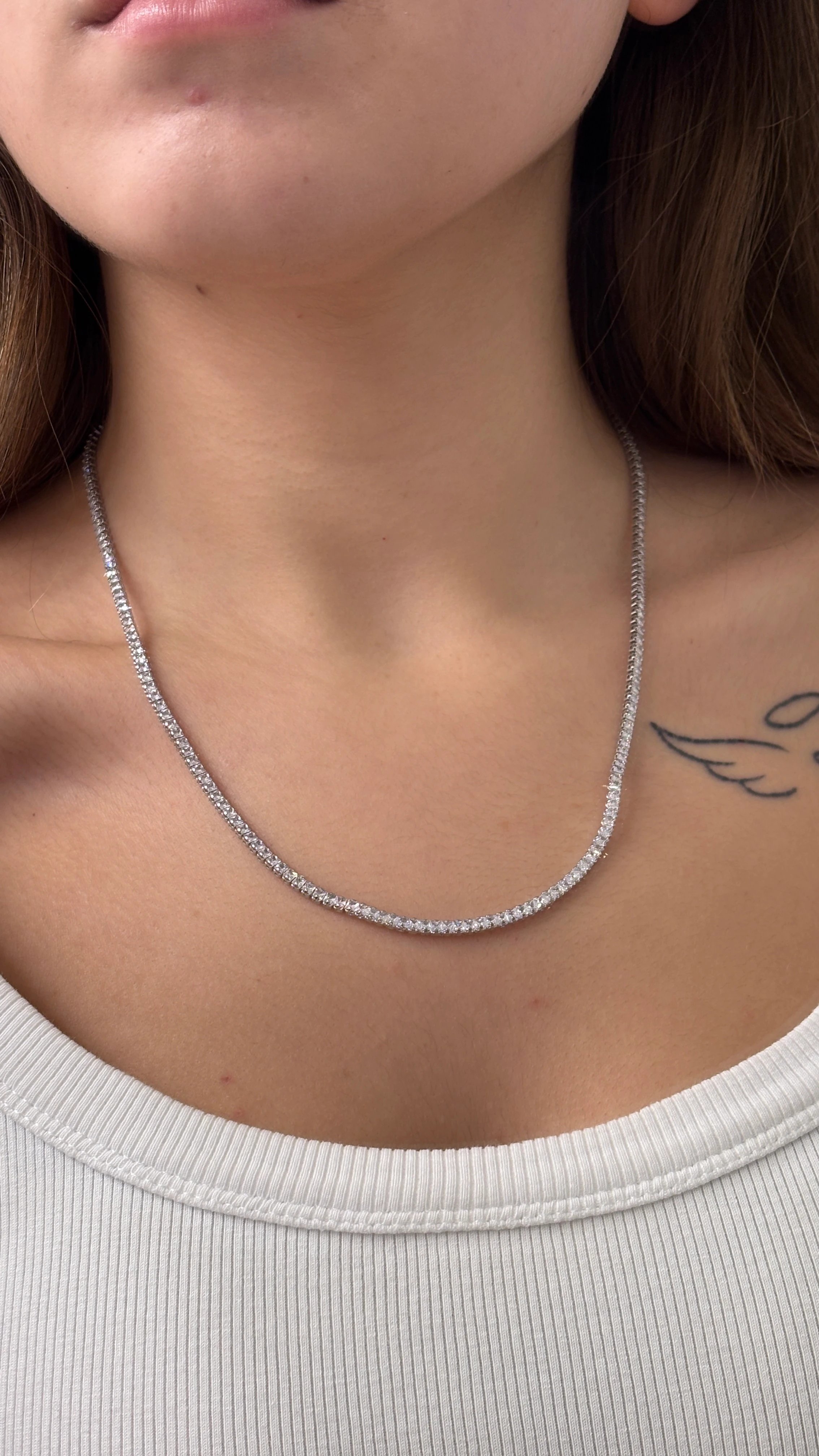 Dönmeyen Su Yolu Kolye (altın kaplama)