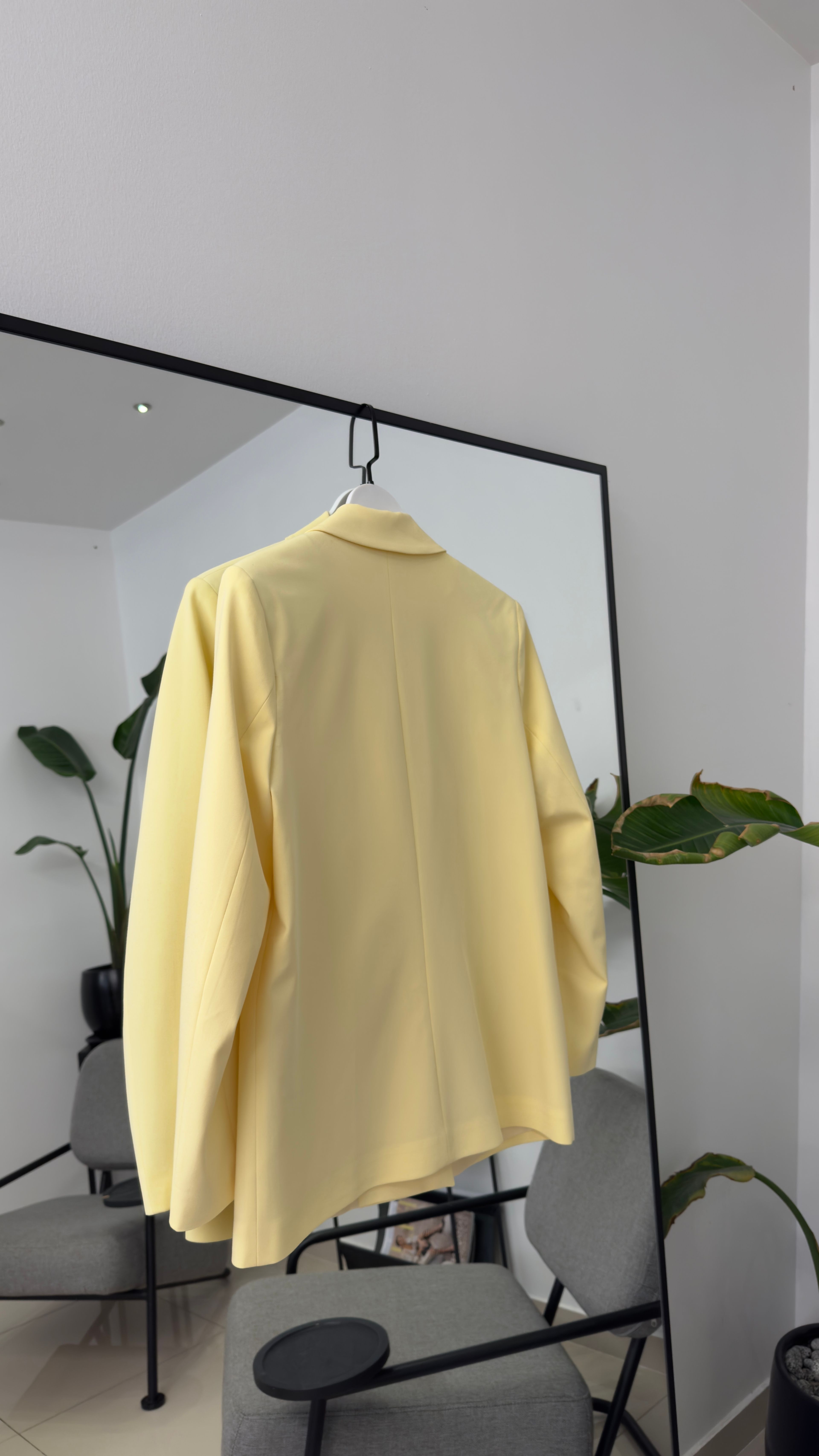 Sarı Blazer Ceket
