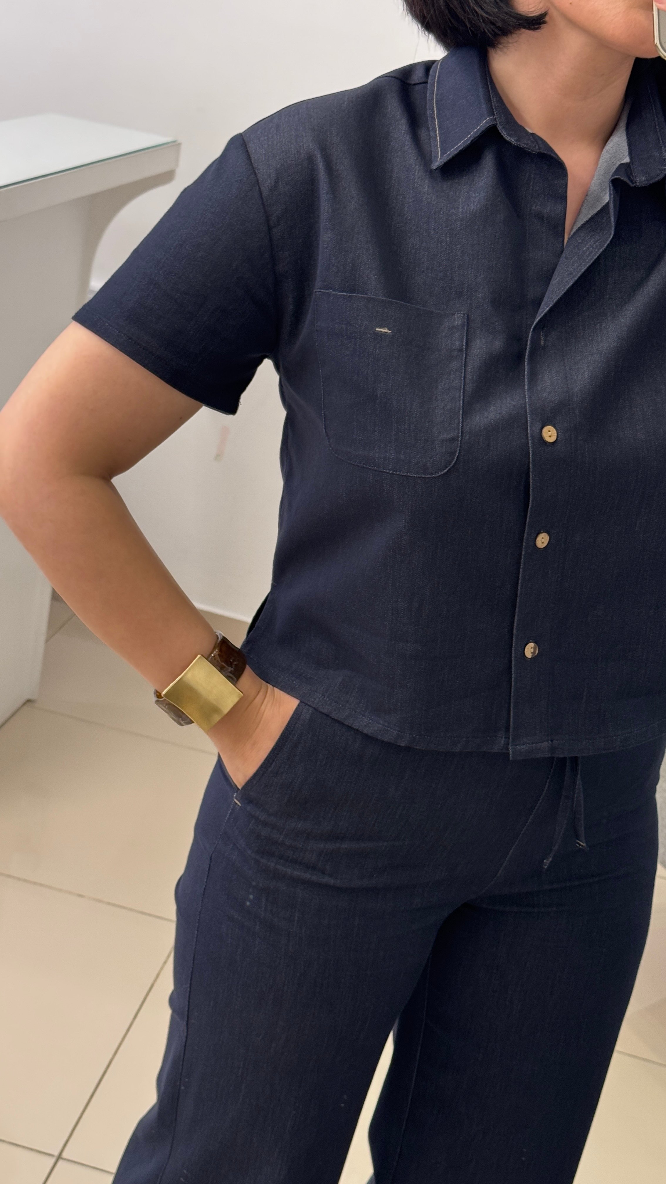 Lacivert Jean Pantolon