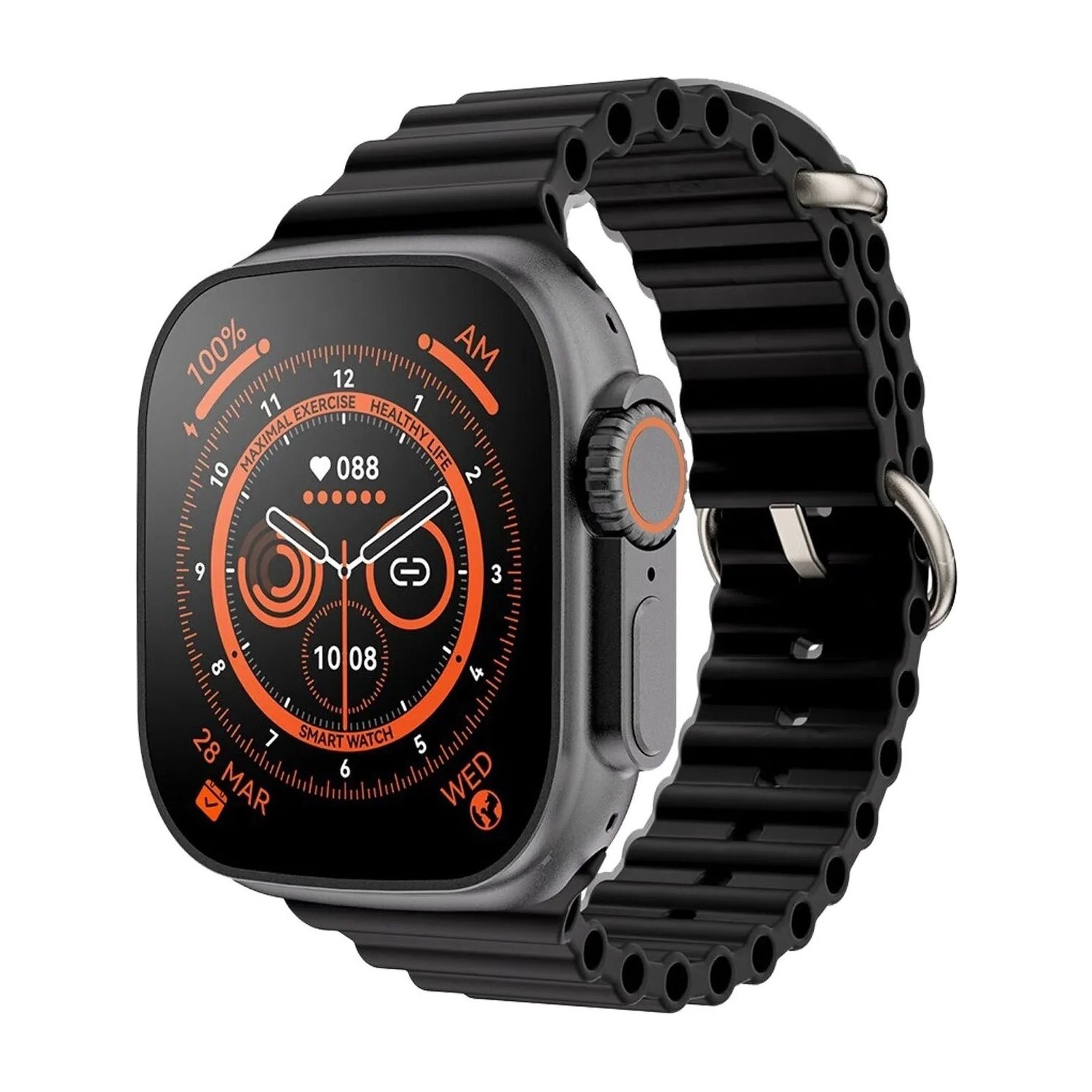 Gs8+ Watch 8 Ultra Pro Plus Akıllı Saat - Çift Kordonlu