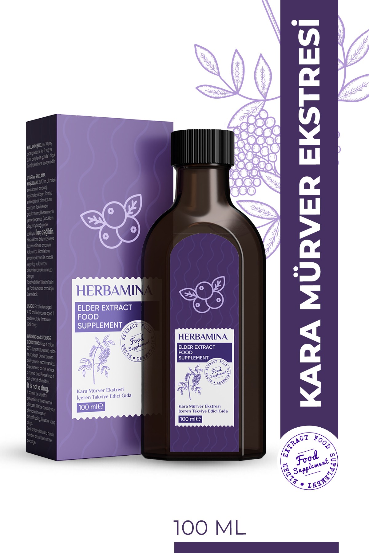 Karamürver Ekstresi Içeren Şurup 100 ml