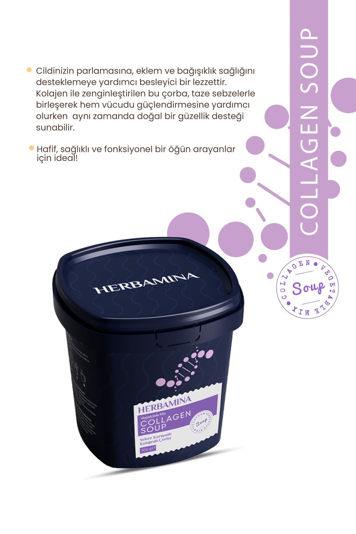 Sebze Karışımlı Kolajenli Çorba - 300 gr