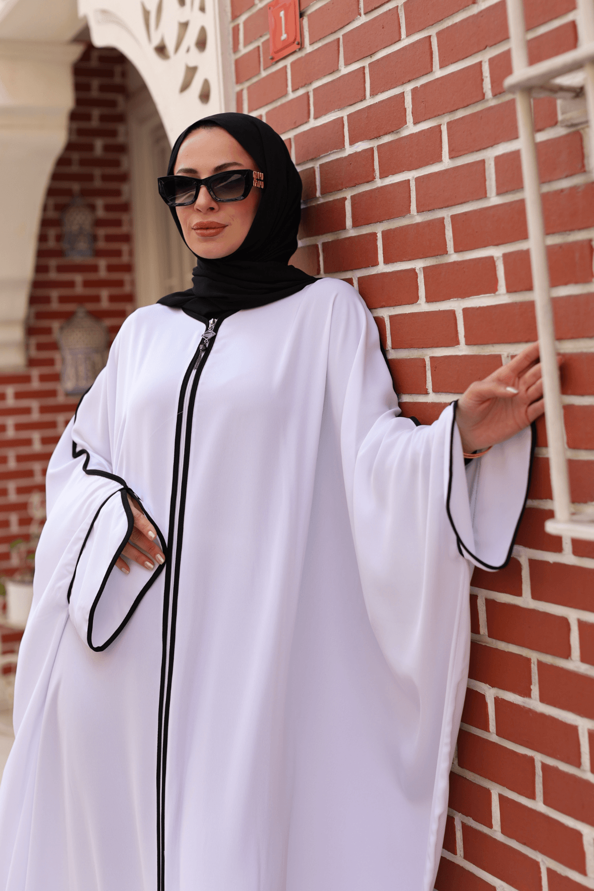 Sultan Abaya Dubai İpeği -1002