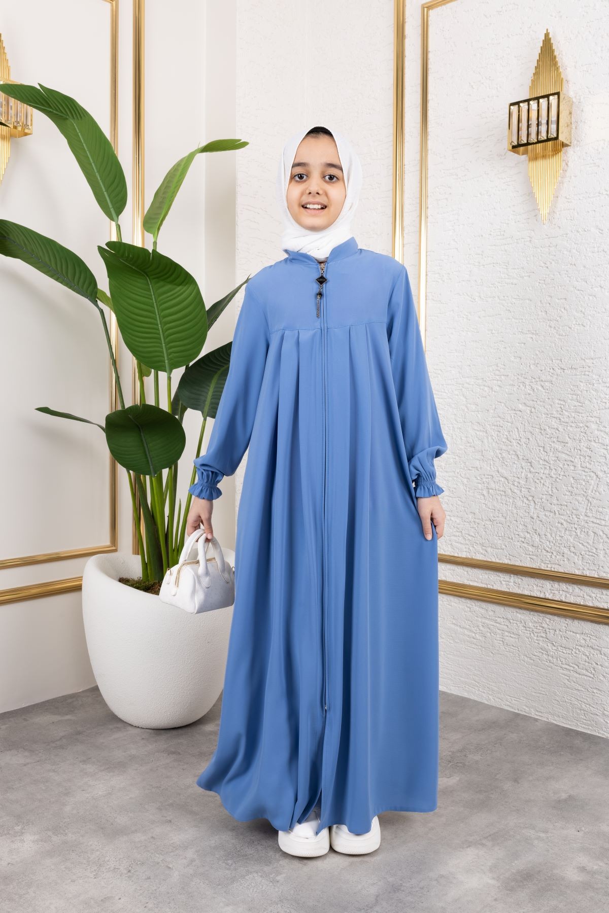 ROBALI PİLELİ ÇOCUK FERACE & Mavi