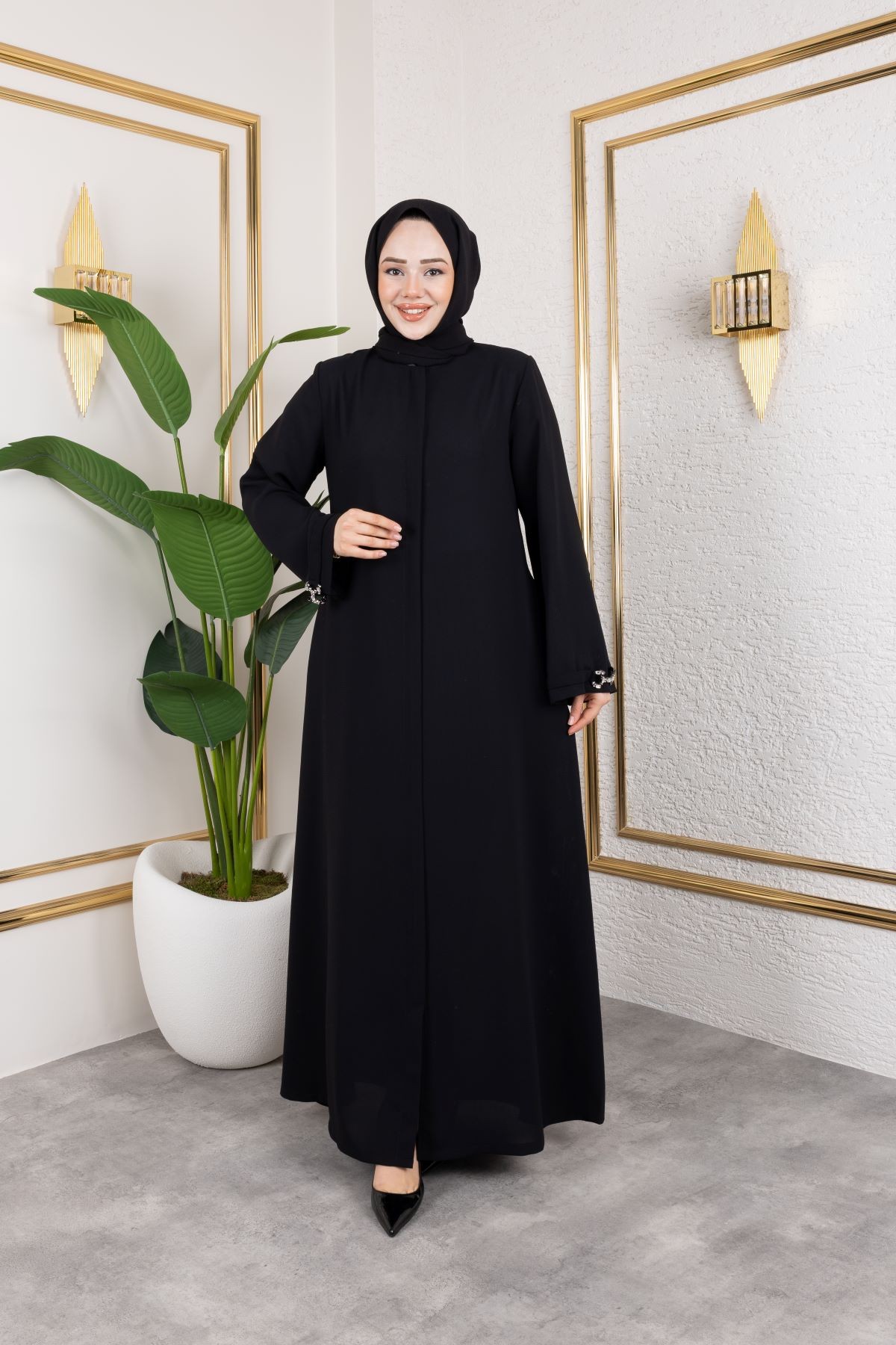 ZÜMRÜT FERACE Siyah - 9038