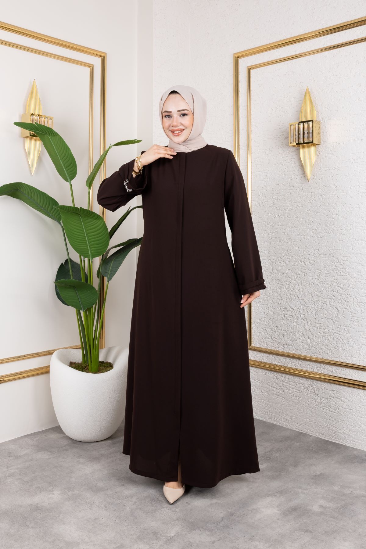 ZÜMRÜT FERACE Kahverengi - 9038
