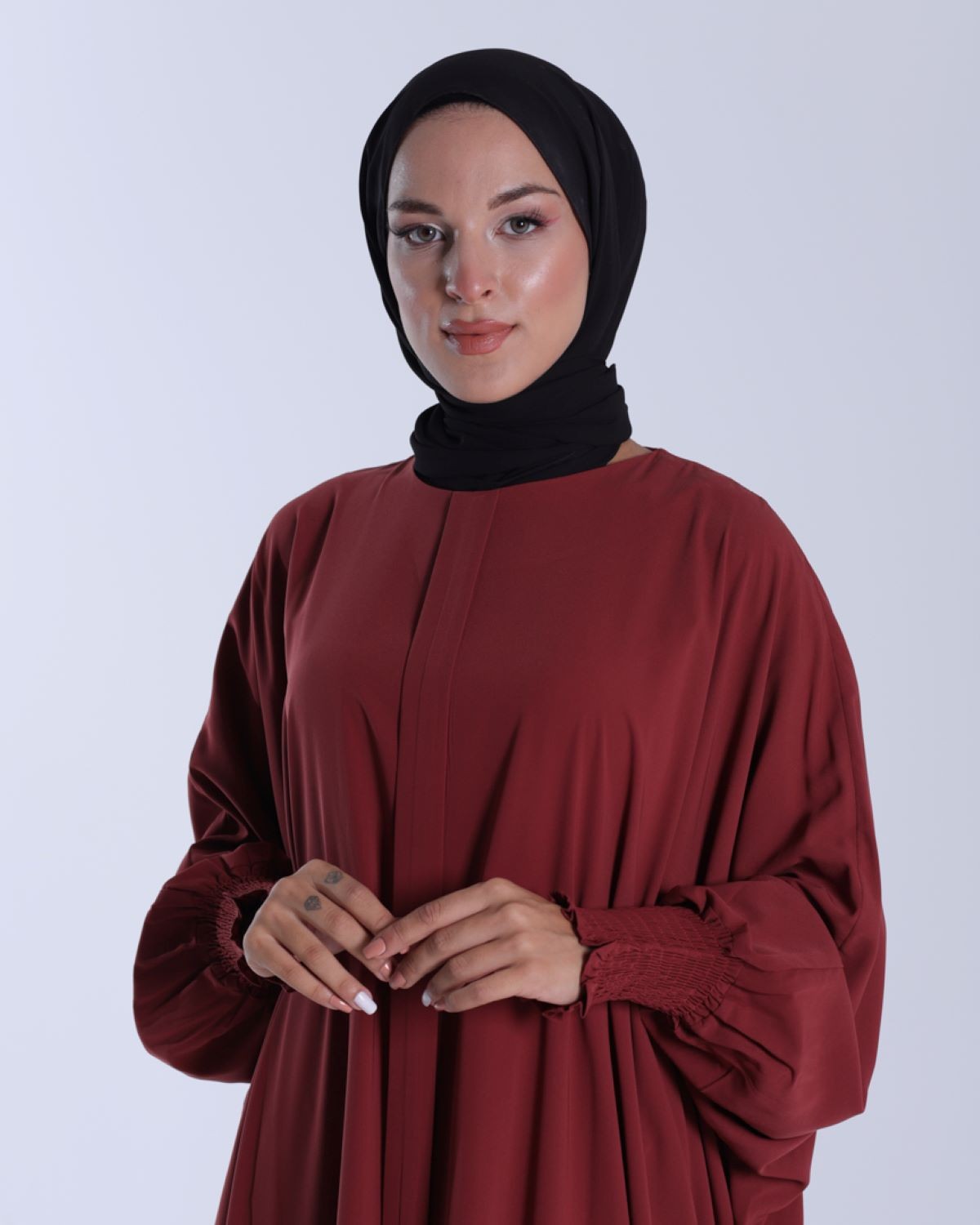 LİNAYA ELBİSE Kiremit - 2245