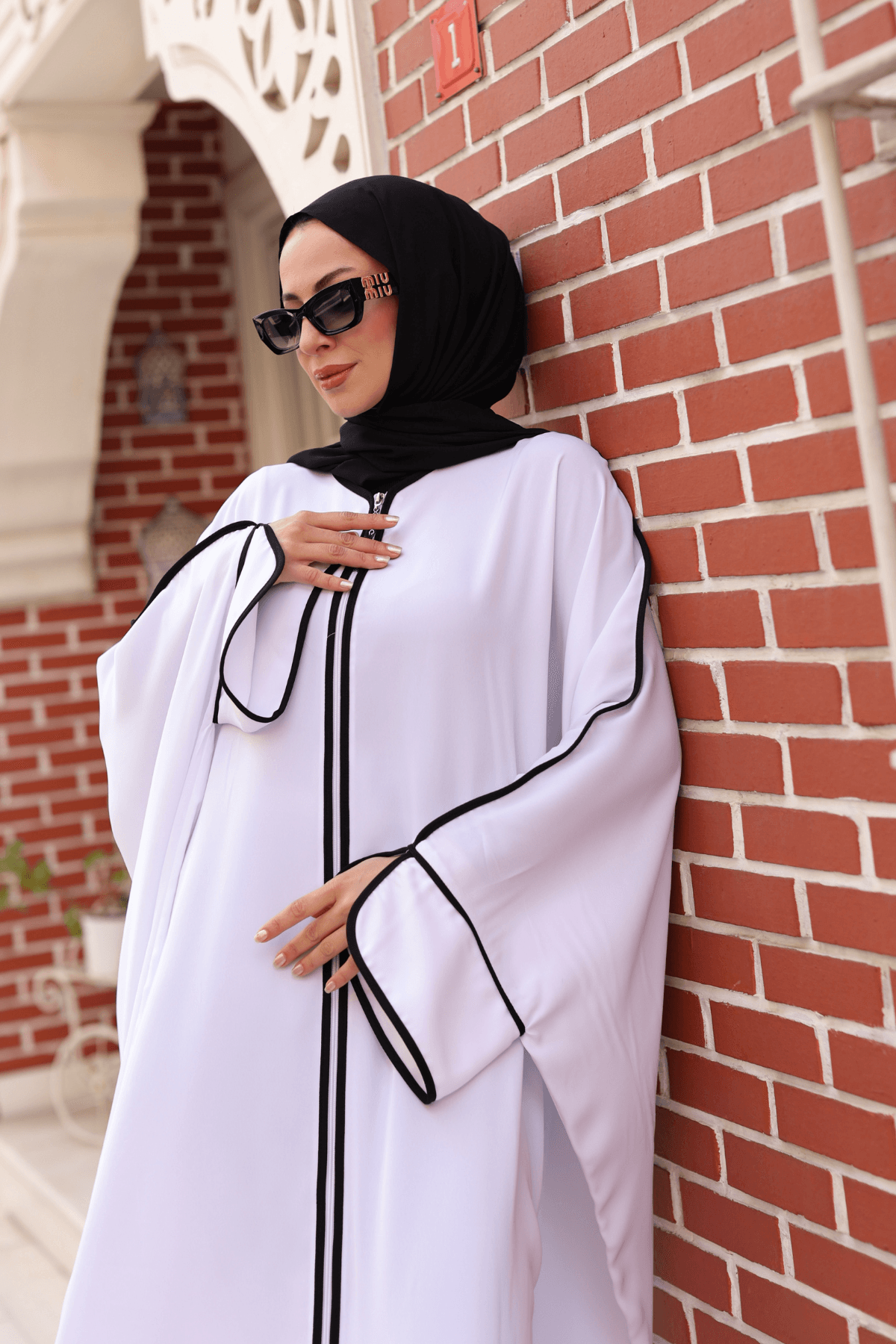 Sultan Abaya Dubai İpeği -1002