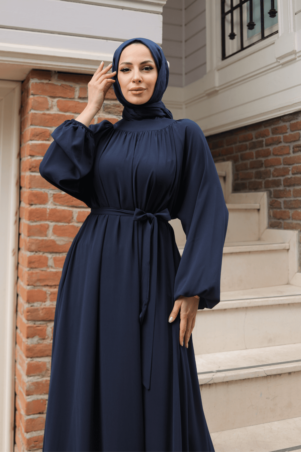 BAHAR ELBİSE & Lacivert
