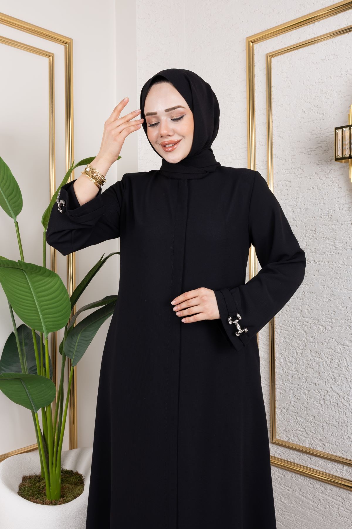 ZÜMRÜT FERACE Siyah - 9038