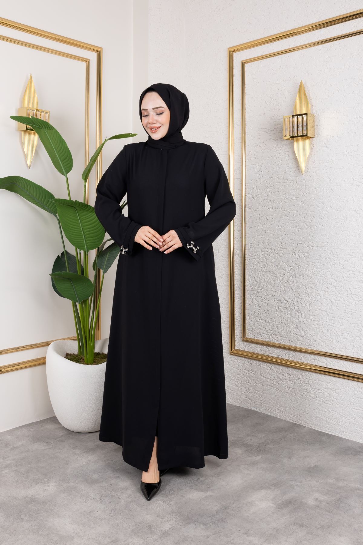 ZÜMRÜT FERACE Siyah - 9038