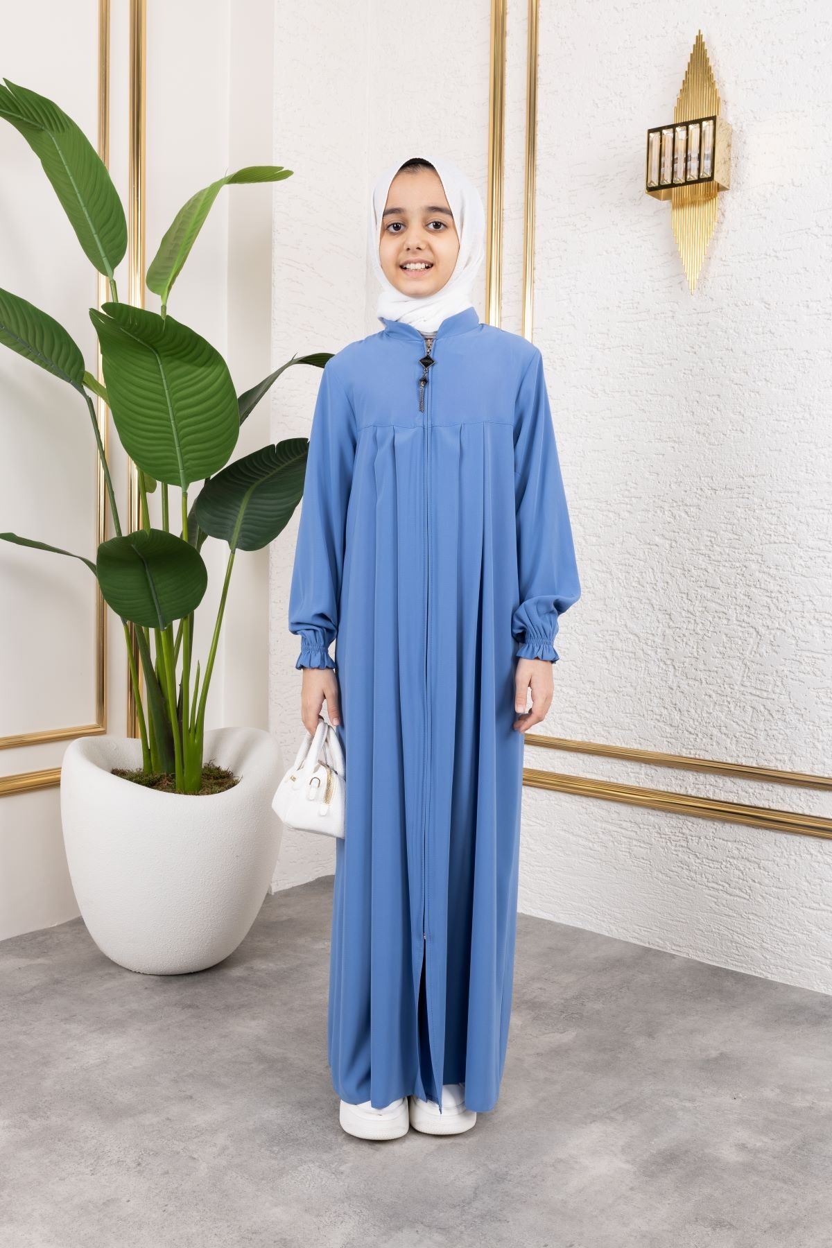 ROBALI PİLELİ ÇOCUK FERACE & Mavi