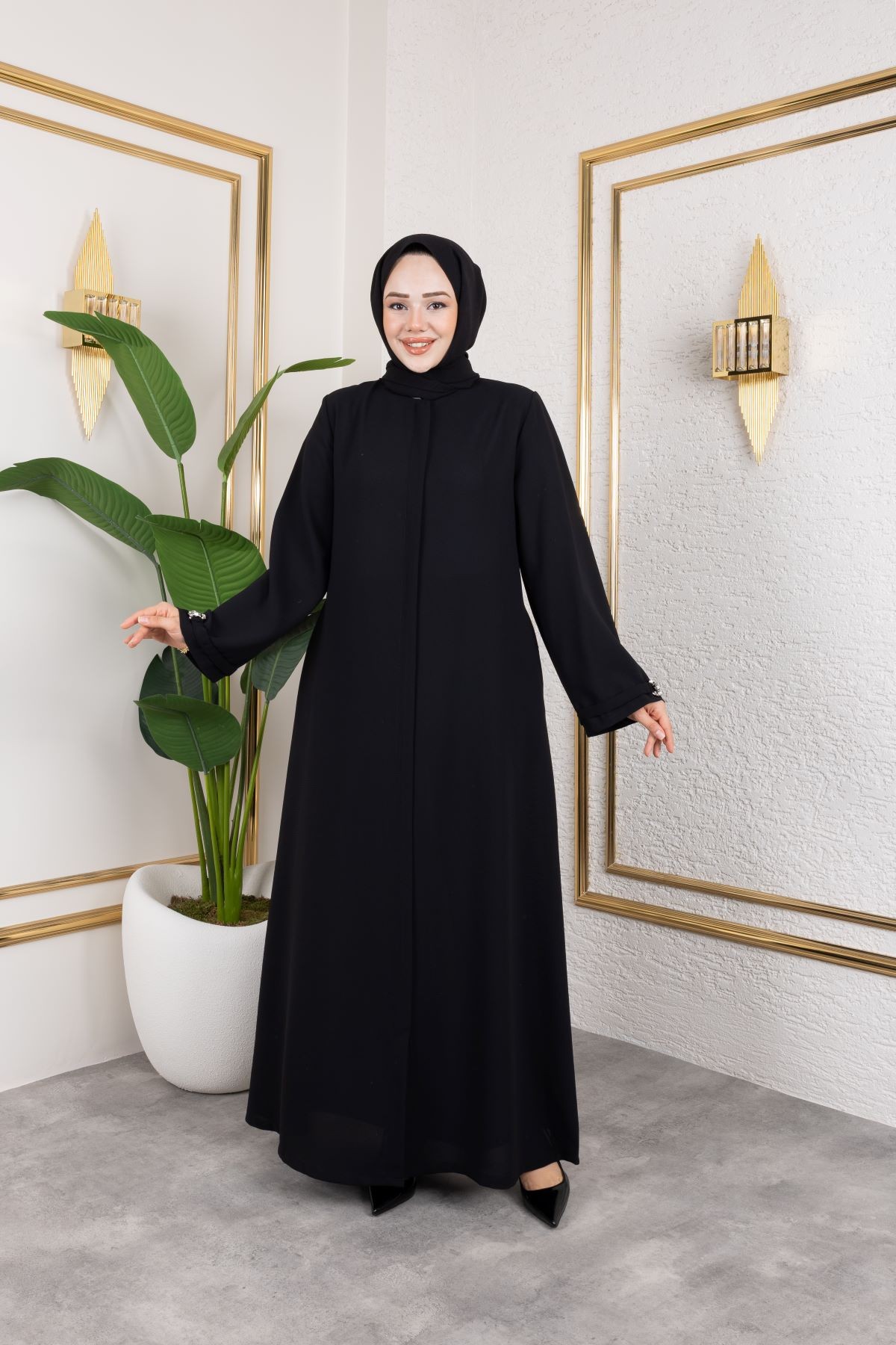 ZÜMRÜT FERACE Siyah - 9038