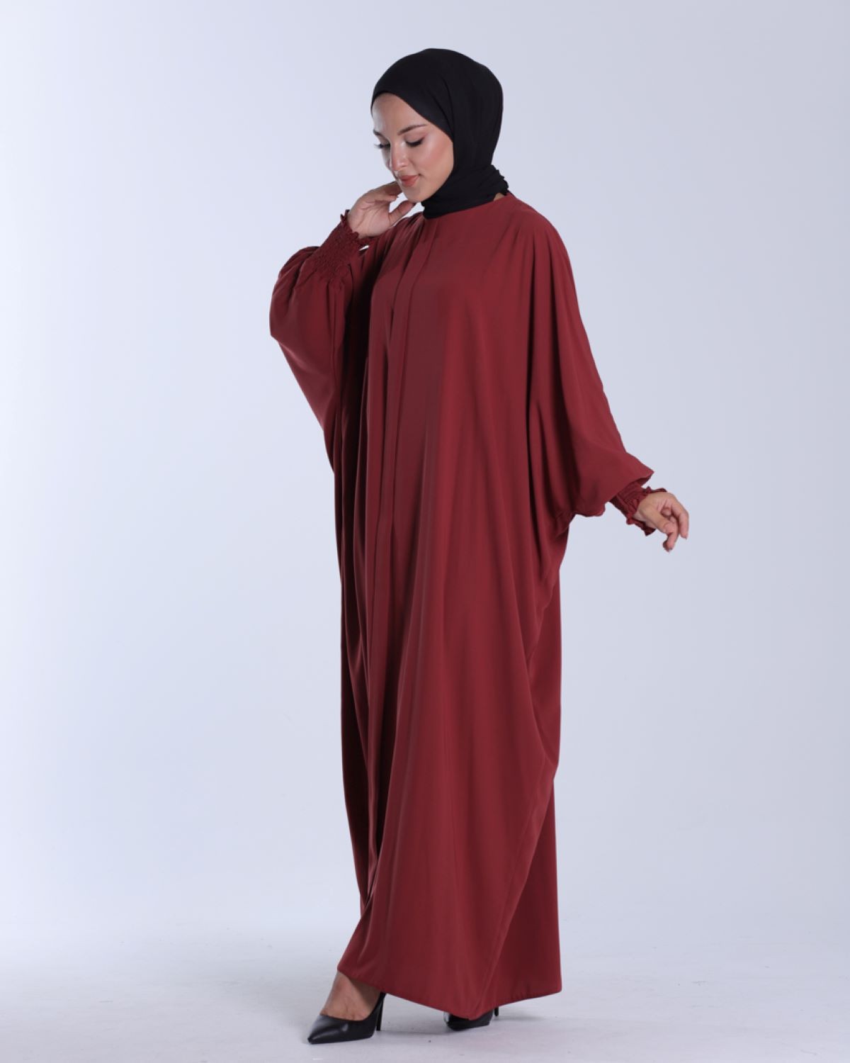 LİNAYA ELBİSE Kiremit - 2245