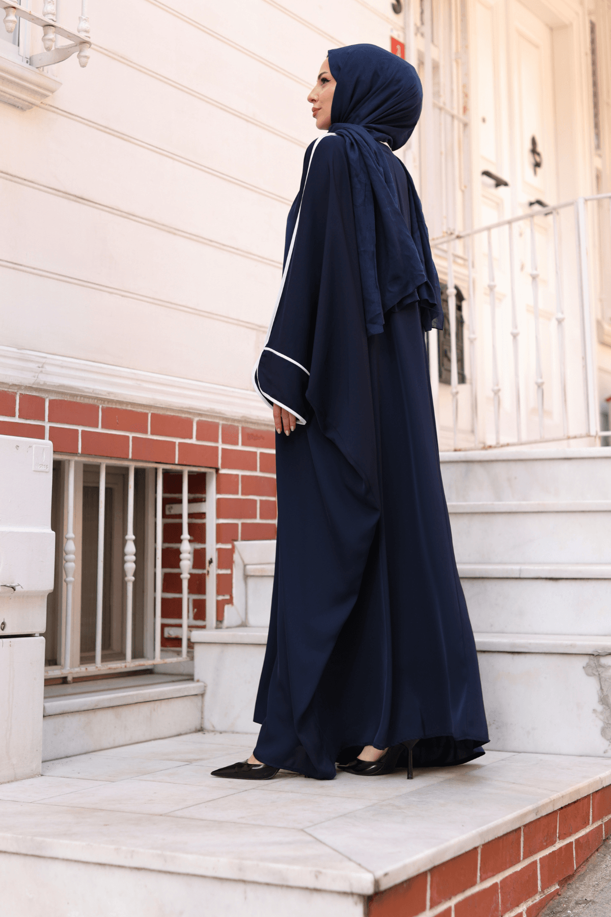 Sultan Abaya Dubai İpeği -1002