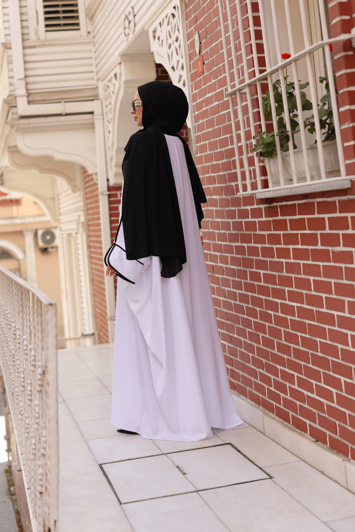 Sultan Abaya Dubai İpeği -1002