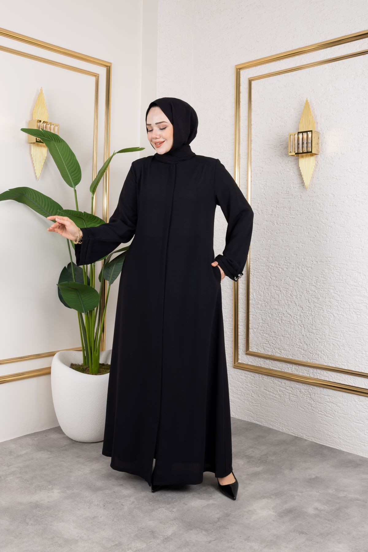 ZÜMRÜT FERACE Siyah - 9038
