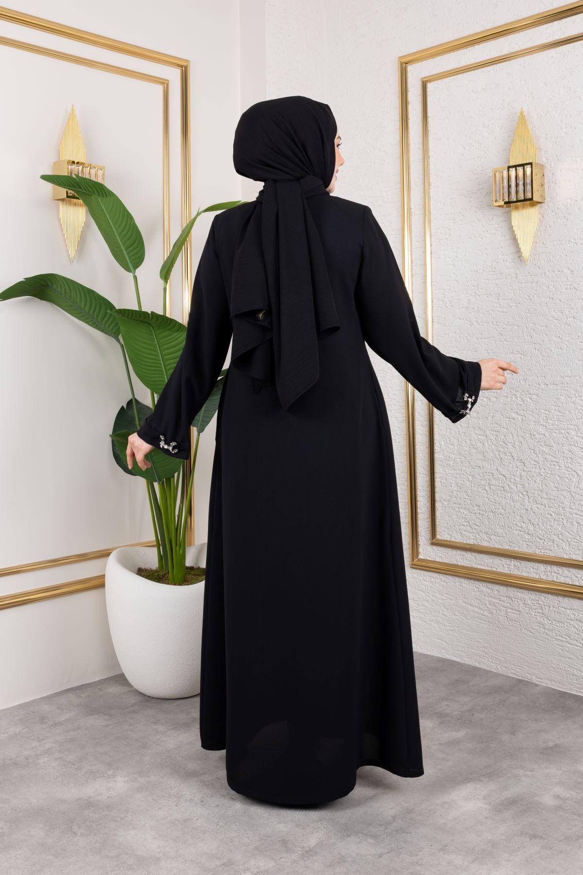 ZÜMRÜT FERACE Siyah - 9038