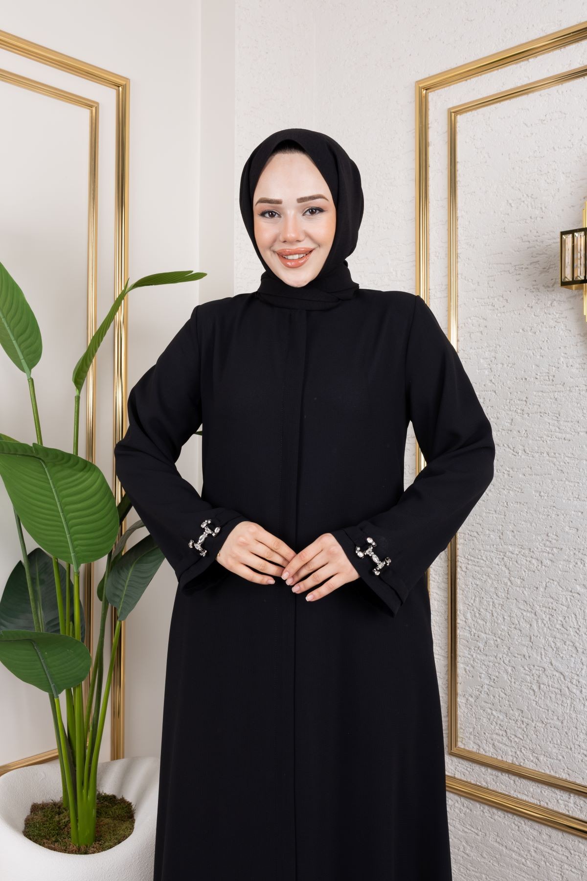 ZÜMRÜT FERACE Siyah - 9038
