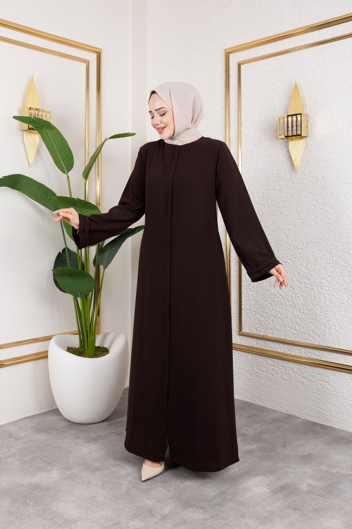 ZÜMRÜT FERACE Kahverengi - 9038