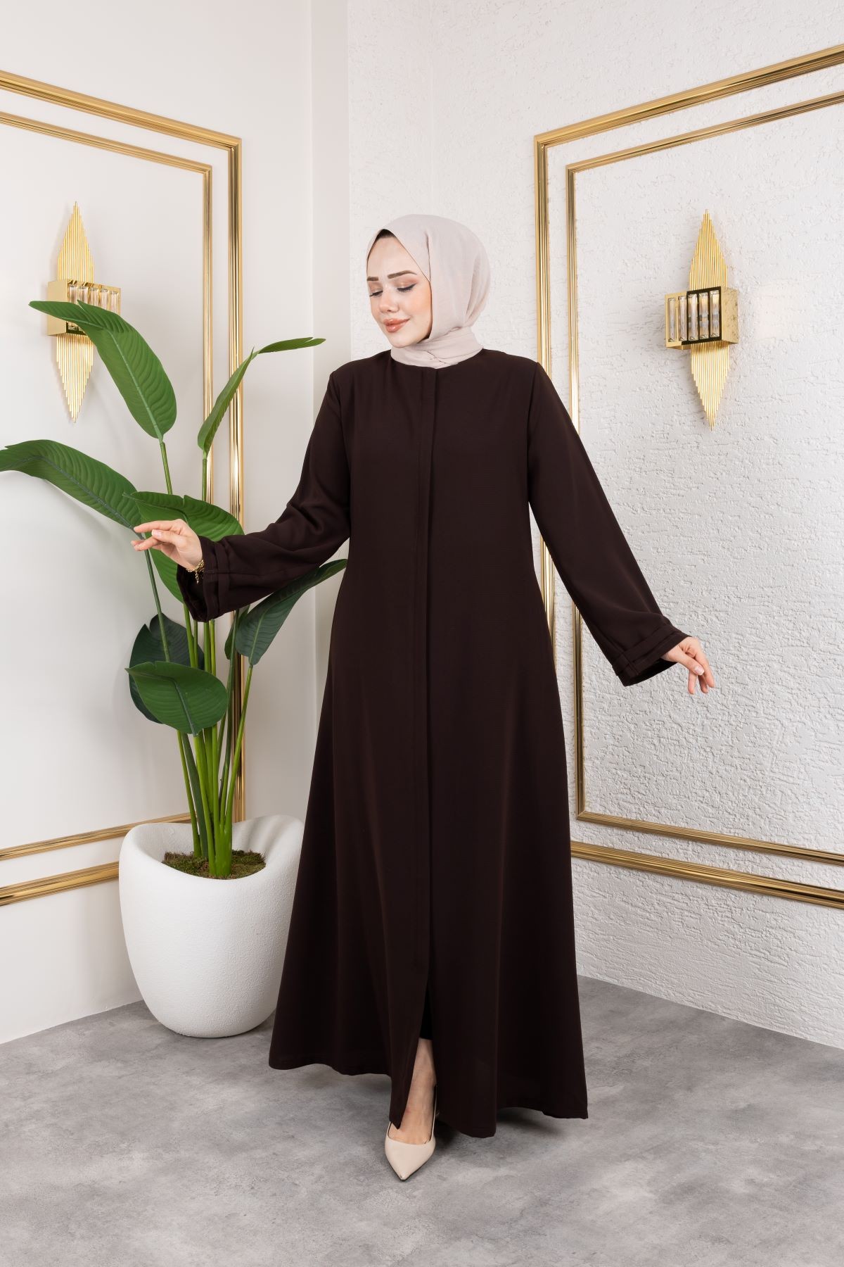 ZÜMRÜT FERACE Kahverengi - 9038