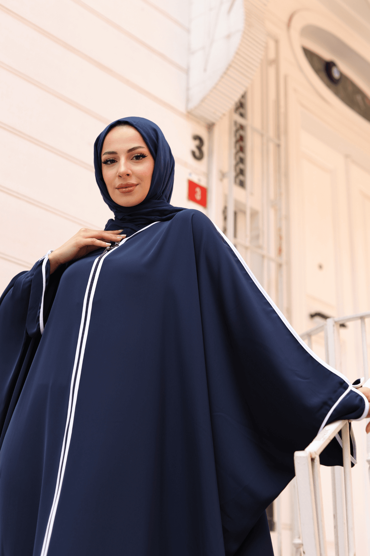 Sultan Abaya Dubai İpeği -1002
