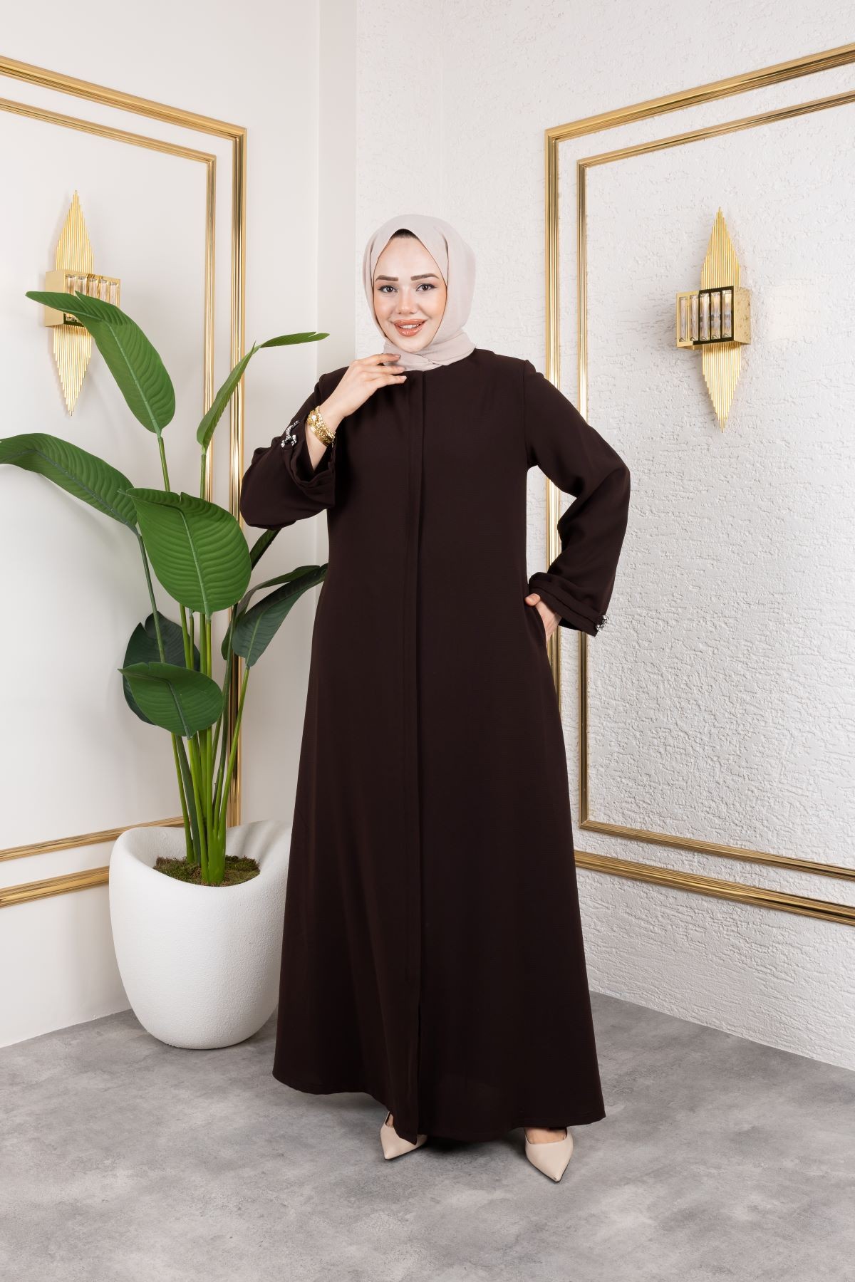 ZÜMRÜT FERACE Kahverengi - 9038