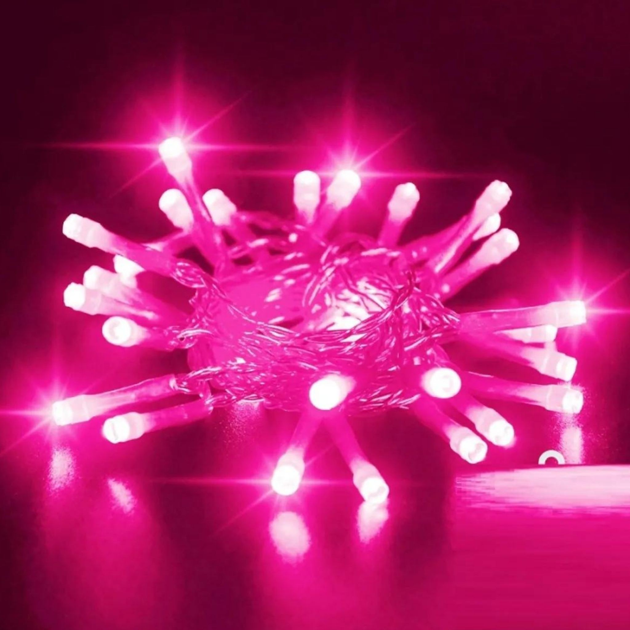 Silikon Led 13 Mt - pembe