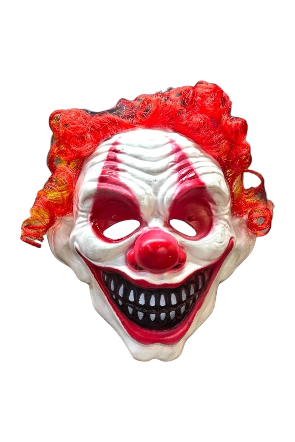 Saçlı IT Pennywise Maske - Kostüm Partileri , Maskeli Balo Aksesuar, Cadılar Bayramı