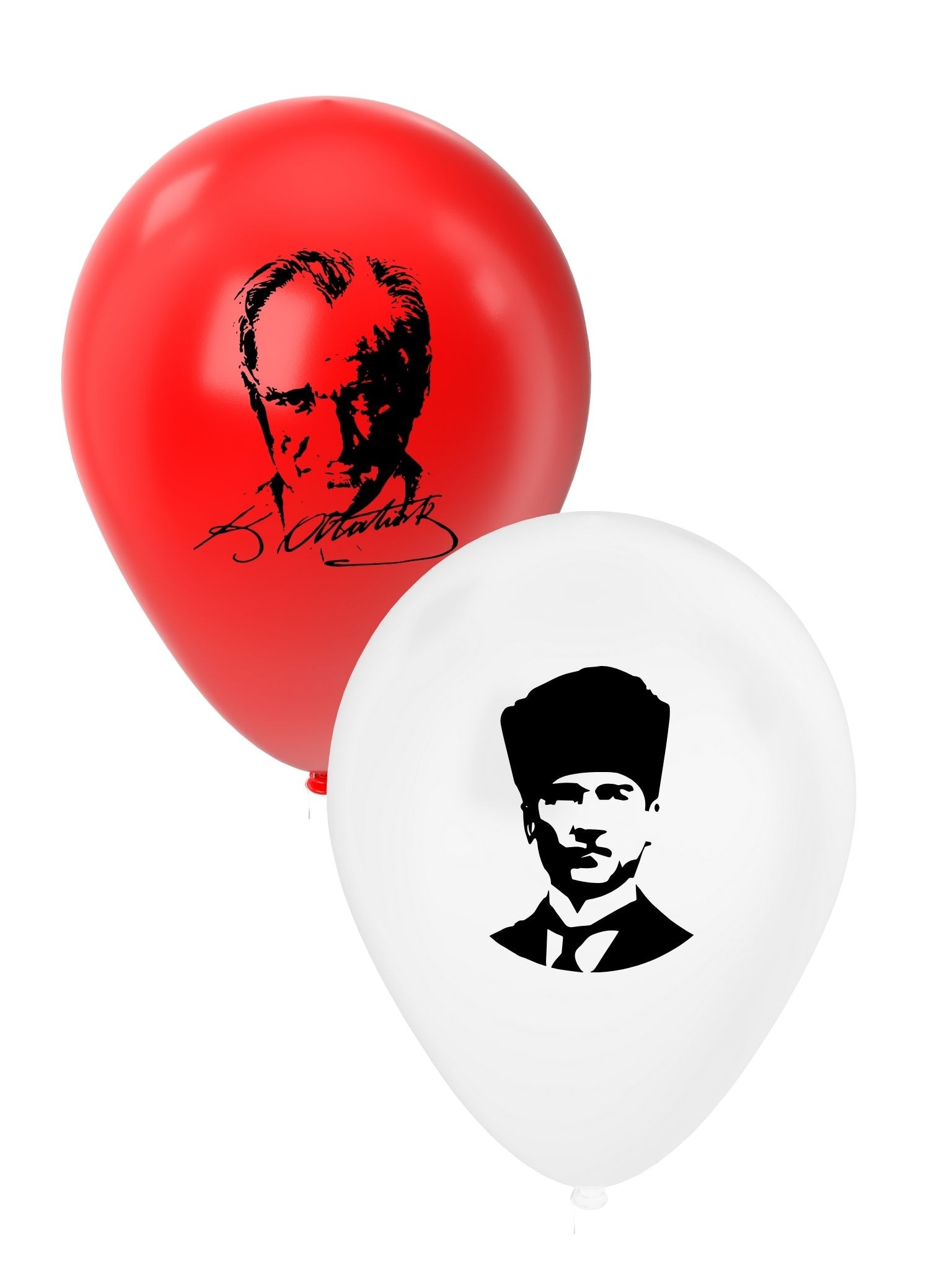 Atatürk Baskılı Balon 10"