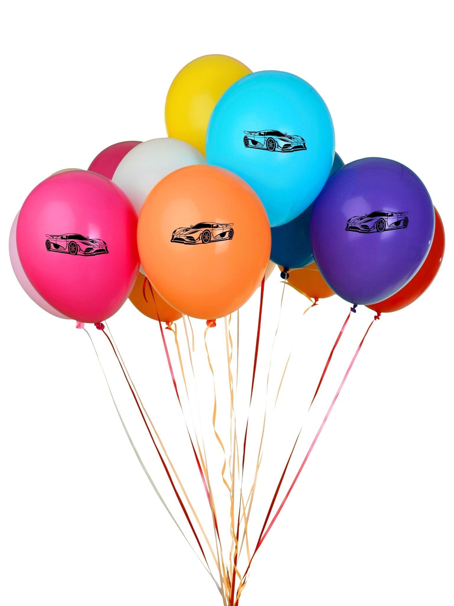 Araba Baskılı Balon 12"