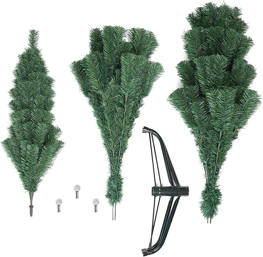 İthal Çam Ağacı 180 cm, 400 Dallı, Metal Ayak