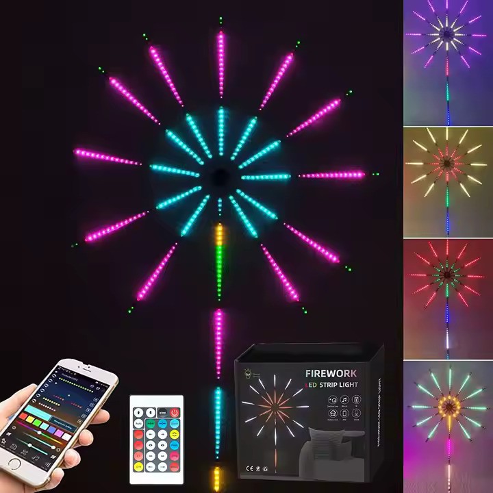 Havai Fişek Pixel Şerit Led Müzik Uyumlu (Mobil Uygulamalı)