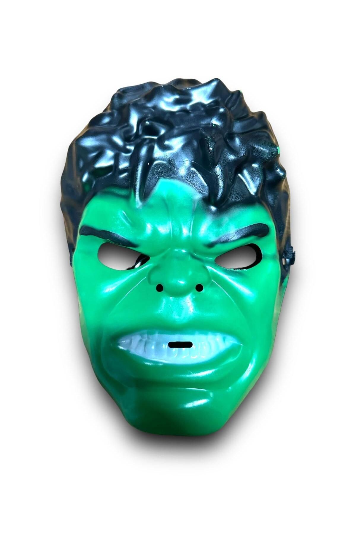 Yeşil Hulk Maske - Kahraman Temalı Partiler, Doğum Günü Eğlencesi, Kostüm Festivali