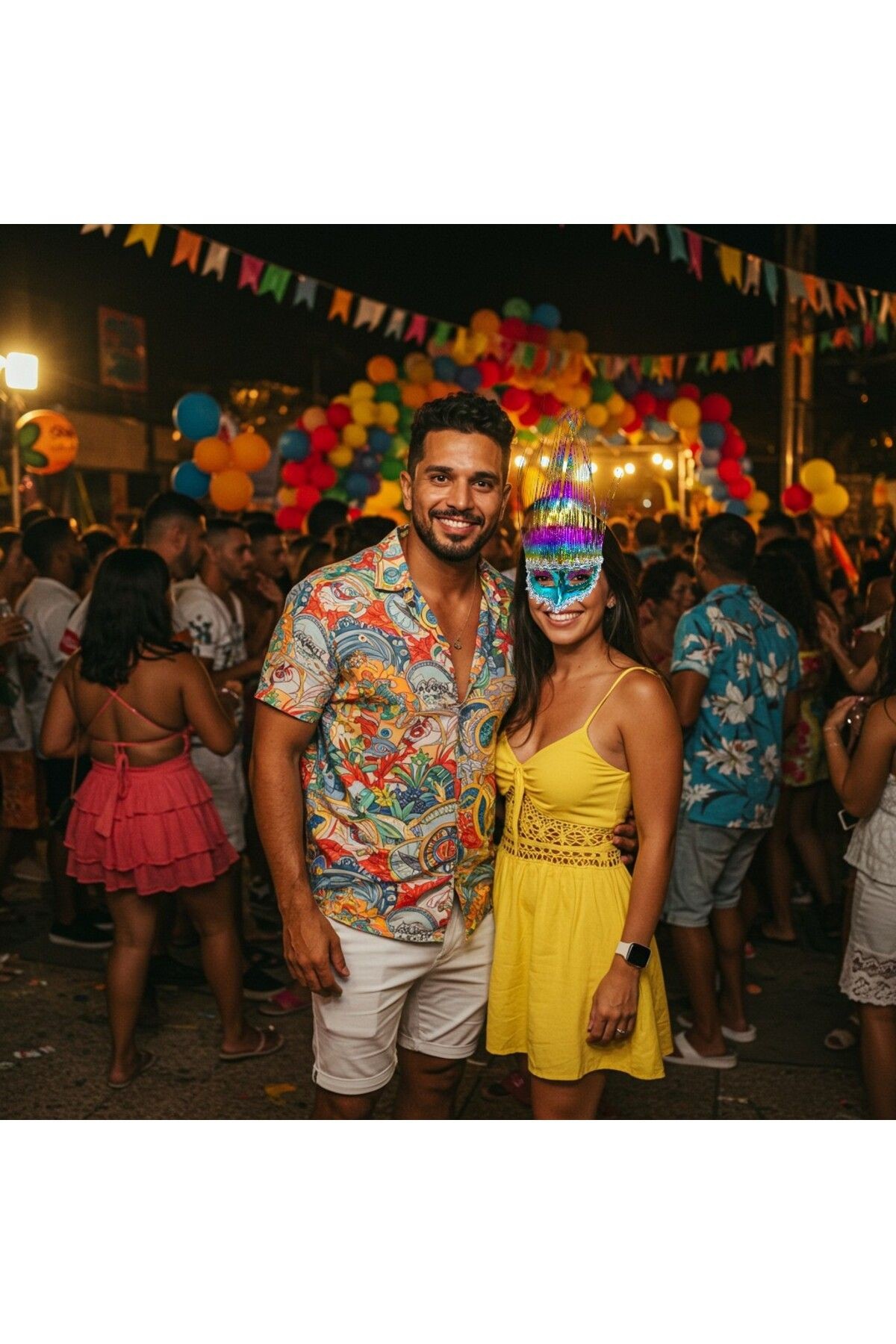 Uzun Şeritli Mavi Venedik Göz Maskesi - Kostüm Partileri , Maskeli Balo Aksesuar, Rio de Janeiro